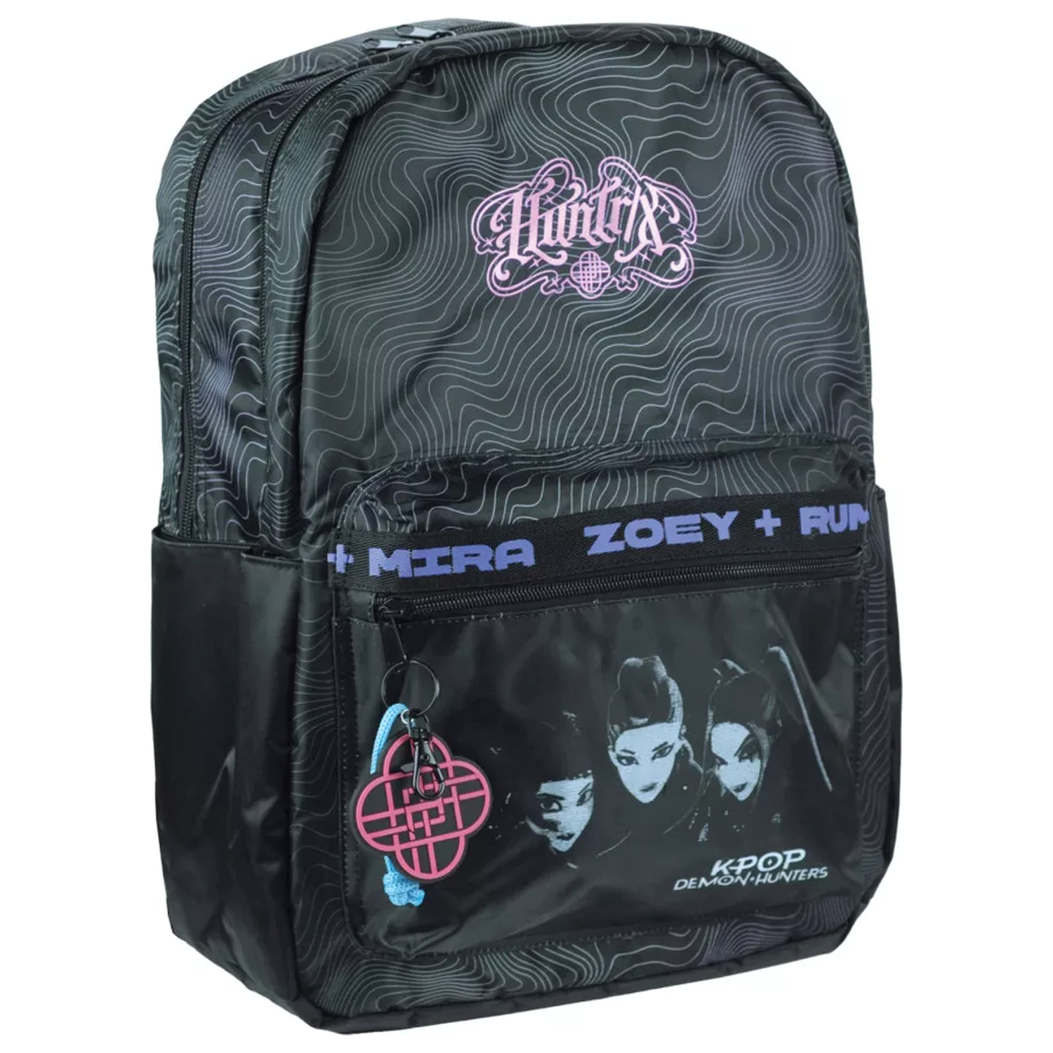 K-pop Demon Slayers Black Hunterx šolska torba, torba 46 cm fotografija izdelka