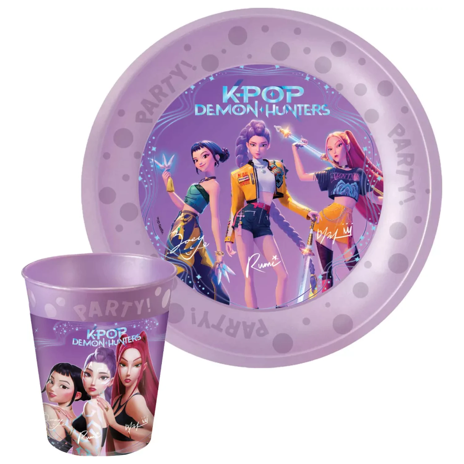 K-pop Demon Hunters Honmoon mikro mikro premium plastični set 8 kosov fotografija izdelka