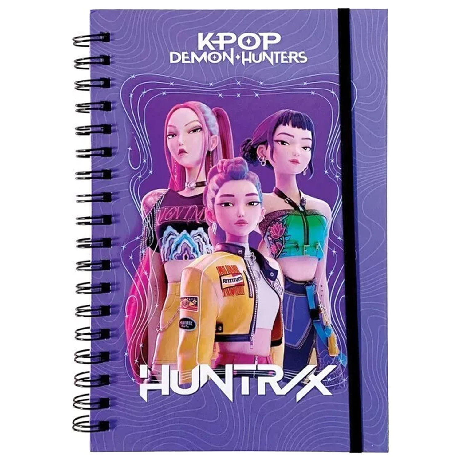 K-pop Demon Slayers Hunter X B/5 črtasti spiralni zvezek s 70 listi fotografija izdelka
