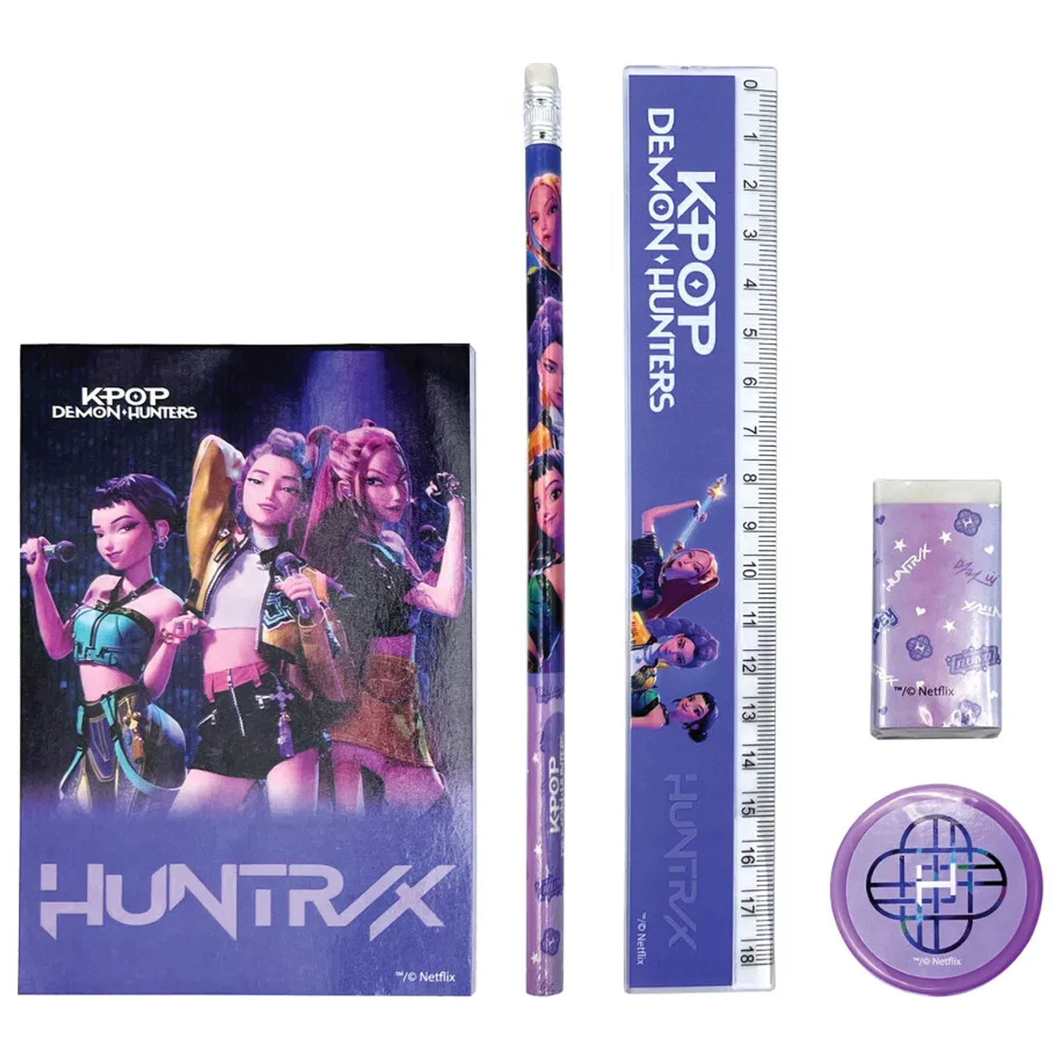 K-pop Demon Slayer Hunter X komplet pisarniškega materiala, 5 kosov fotografija izdelka