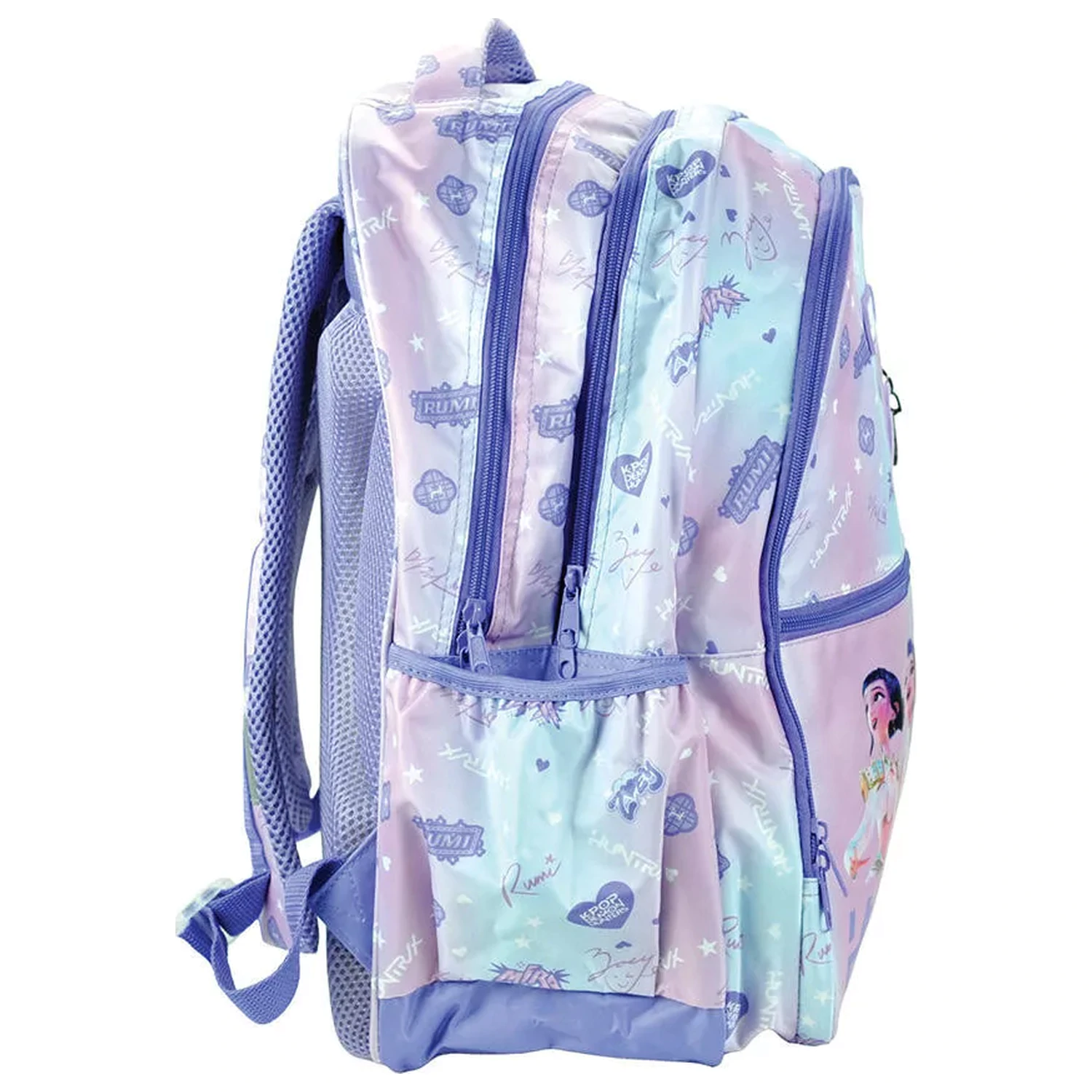K-pop Demon Slayers vijolična šolska torba, 46 cm fotografija izdelka