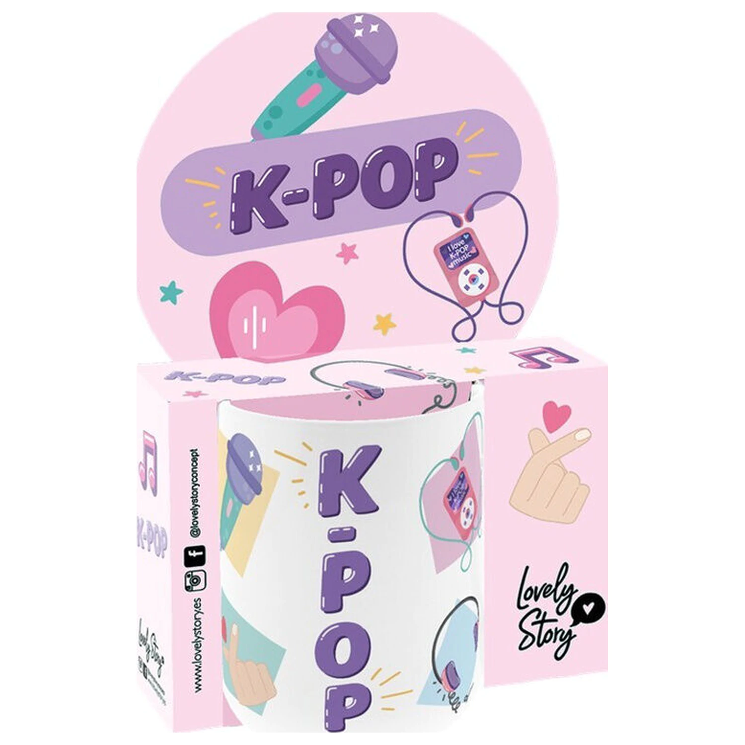 K-Pop Universe skodelica 330 ml fotografija izdelka