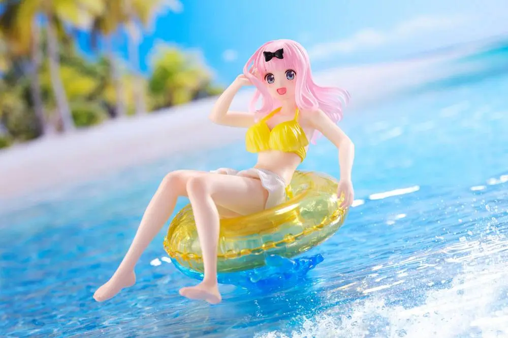 Kaguya-sama: Love is War PVC Statue Ultra Romantic Aqua Float Girls Figure Chika Fujiwara PVC Kip fotografija izdelka