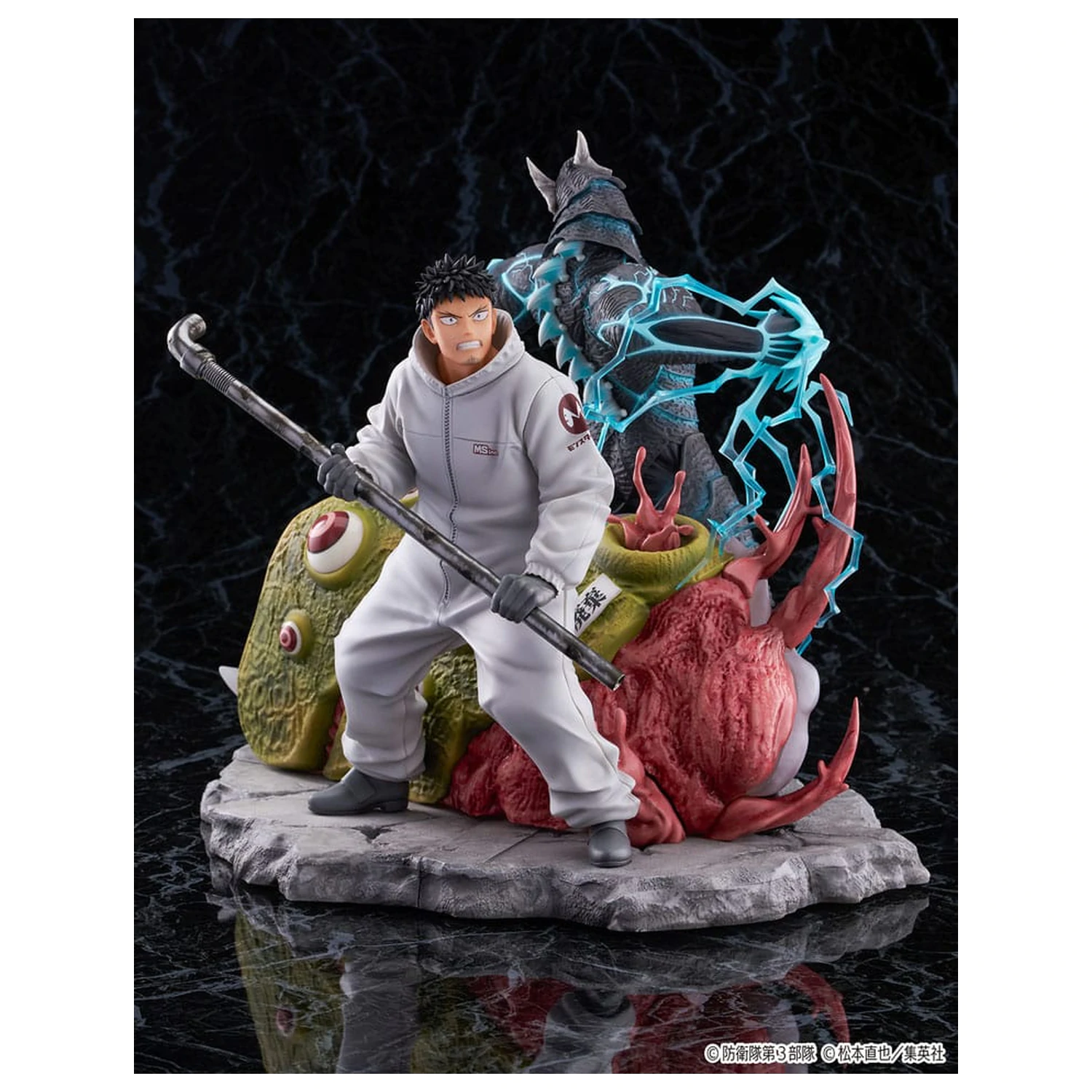Kaiju No.8 SHIBUYA SCRAMBLE FIGURE PVC kip 1/7 Kaiju No.8 & Kafka Hibino 29 cm fotografija izdelka
