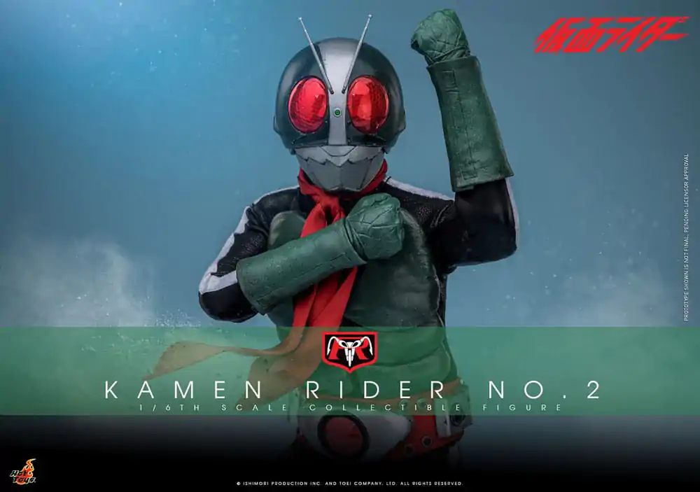 Kamen Rider 1/6 akcijska figura Kamen Rider No. 2 30 cm fotografija izdelka