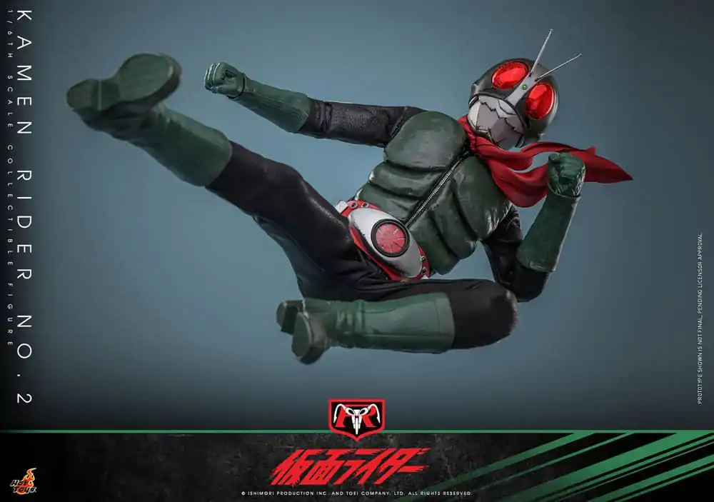 Kamen Rider 1/6 akcijska figura Kamen Rider No. 2 30 cm fotografija izdelka