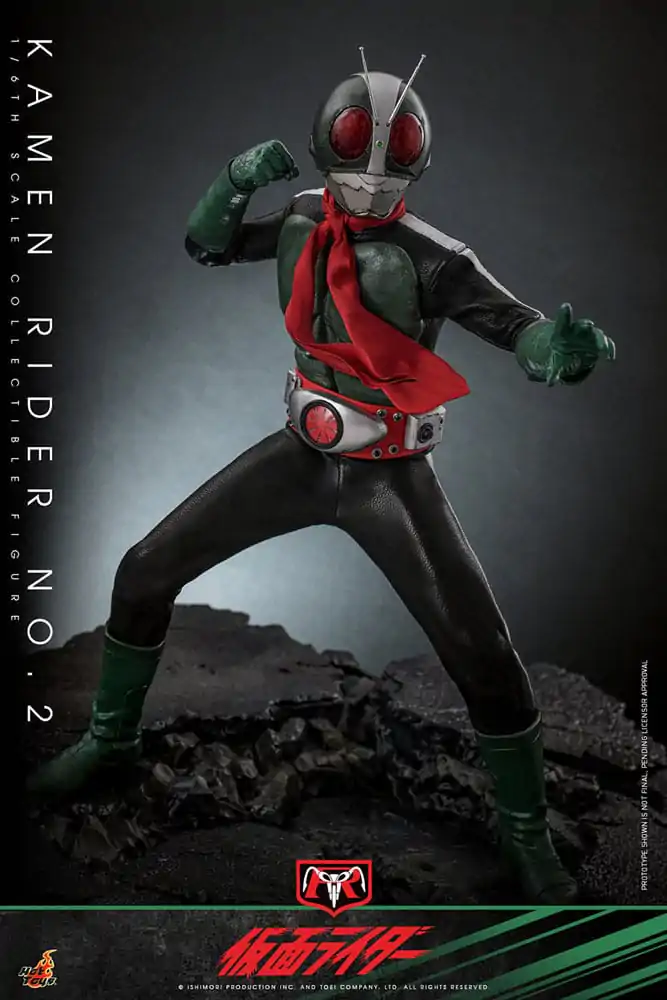 Kamen Rider 1/6 akcijska figura Kamen Rider No. 2 30 cm fotografija izdelka