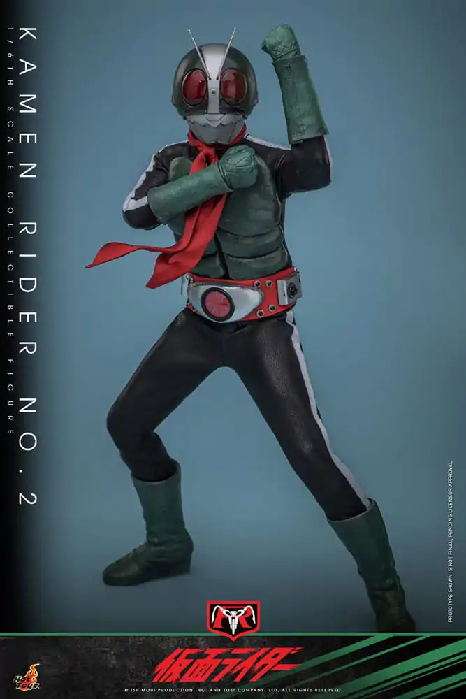 Kamen Rider 1/6 akcijska figura Kamen Rider No. 2 30 cm fotografija izdelka