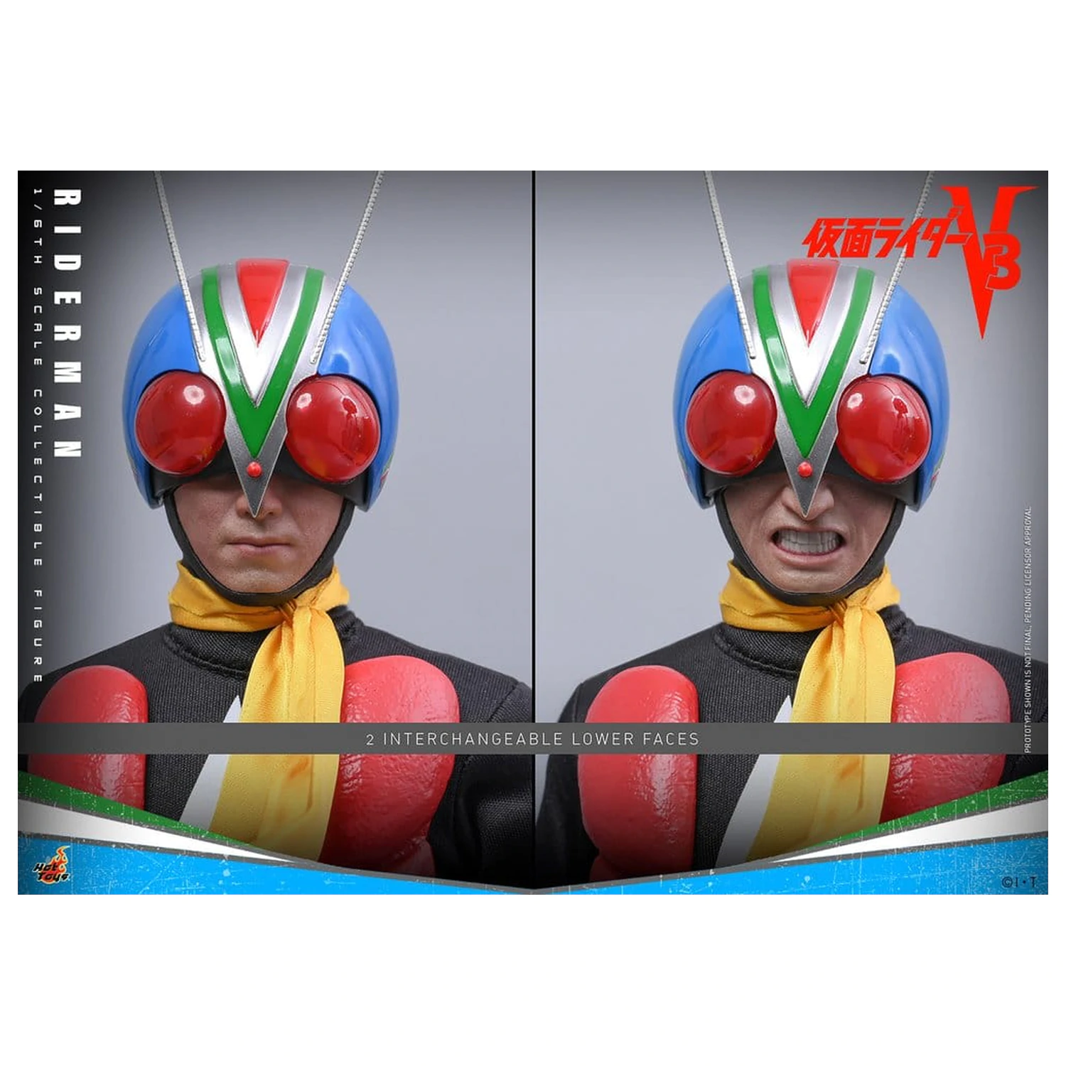Kamen Rider akcijska figura 1/6 Riderman 30 cm fotografija izdelka