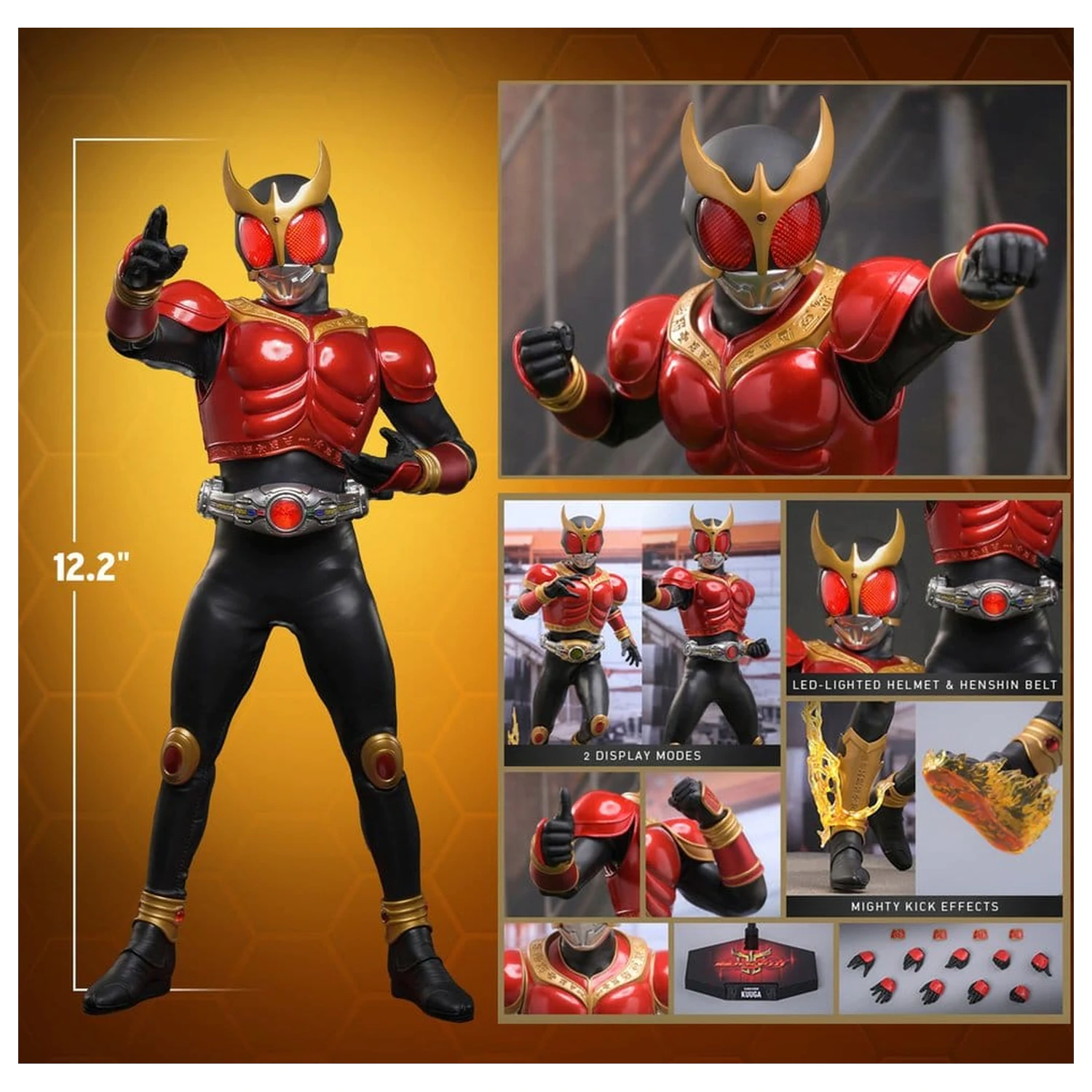 Kamen Rider Akcijska figura 1/6 Kuuga 31 cm fotografija izdelka
