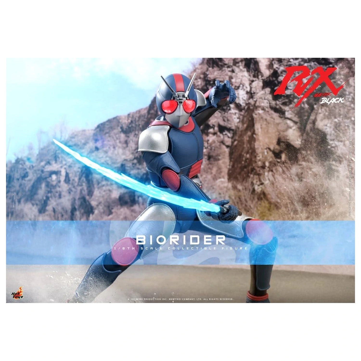Kamen Rider Black RX akcijska figura 1/6 BioRider 31 cm fotografija izdelka