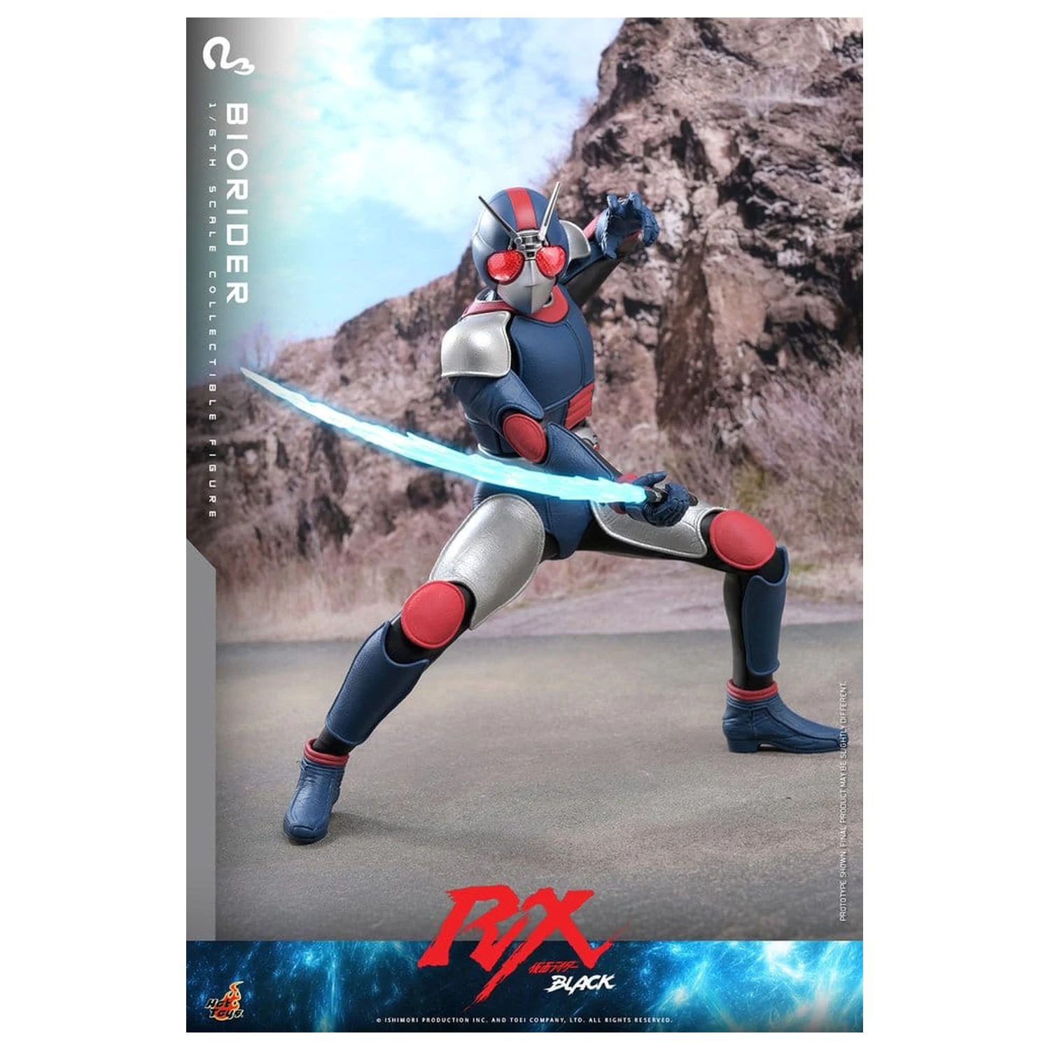 Kamen Rider Black RX akcijska figura 1/6 BioRider 31 cm fotografija izdelka