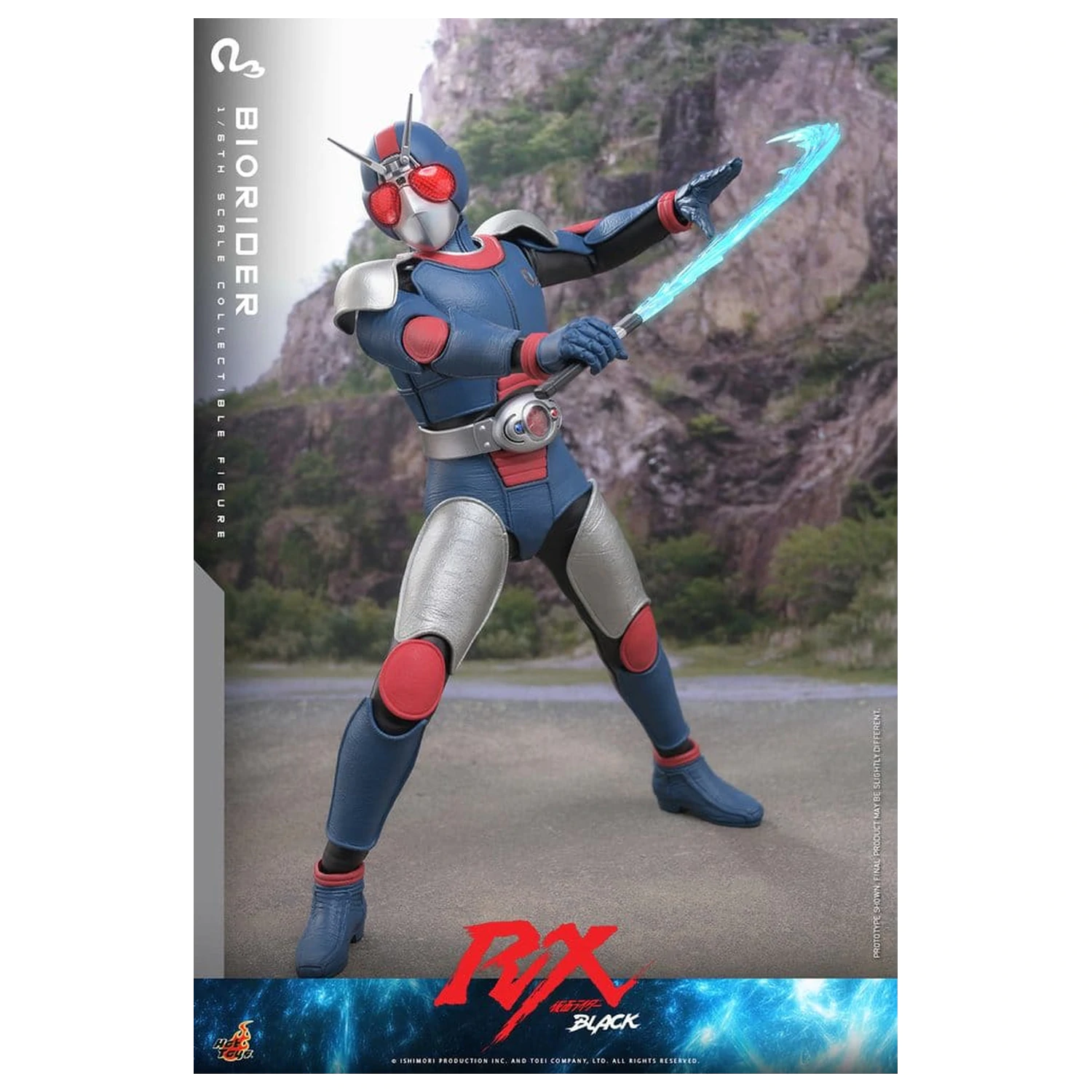 Kamen Rider Black RX akcijska figura 1/6 BioRider 31 cm fotografija izdelka