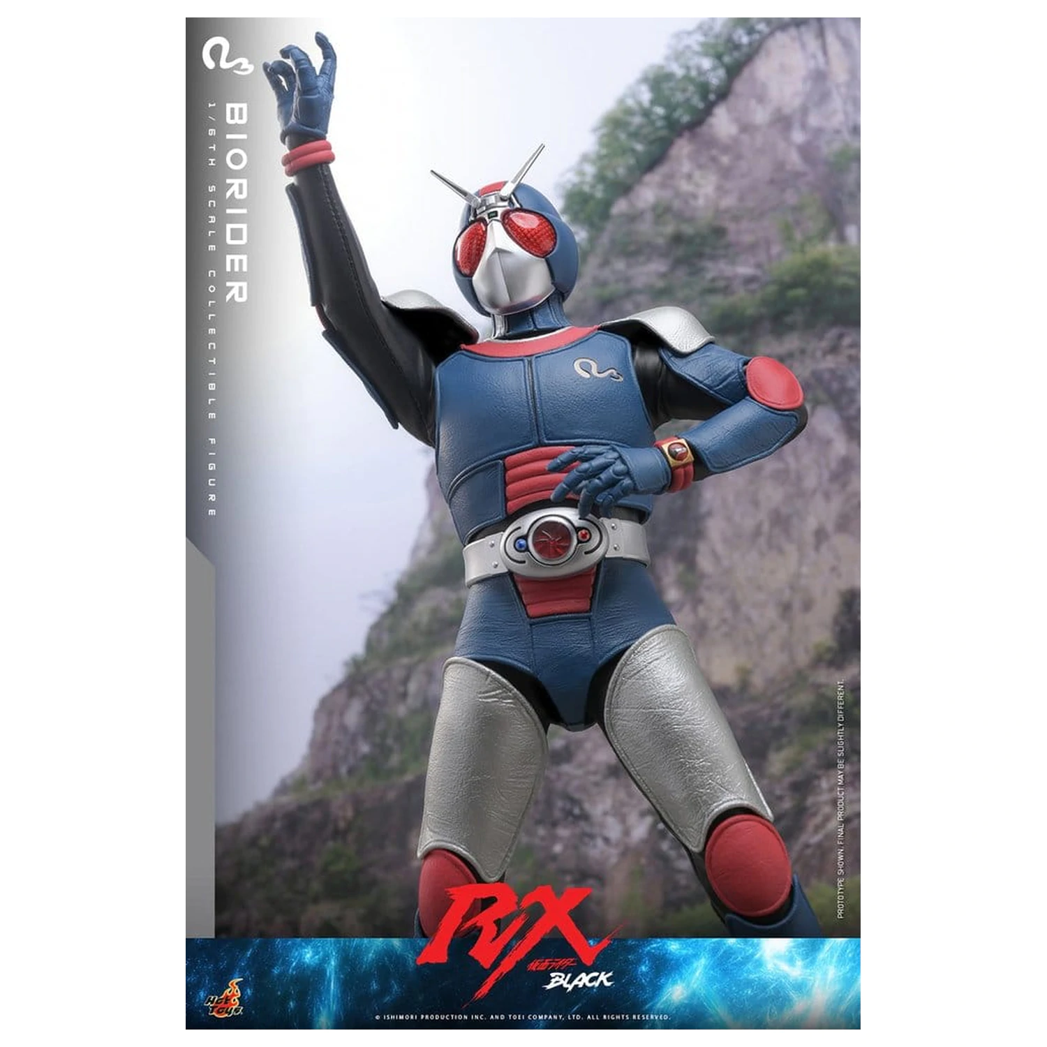 Kamen Rider Black RX akcijska figura 1/6 BioRider 31 cm fotografija izdelka