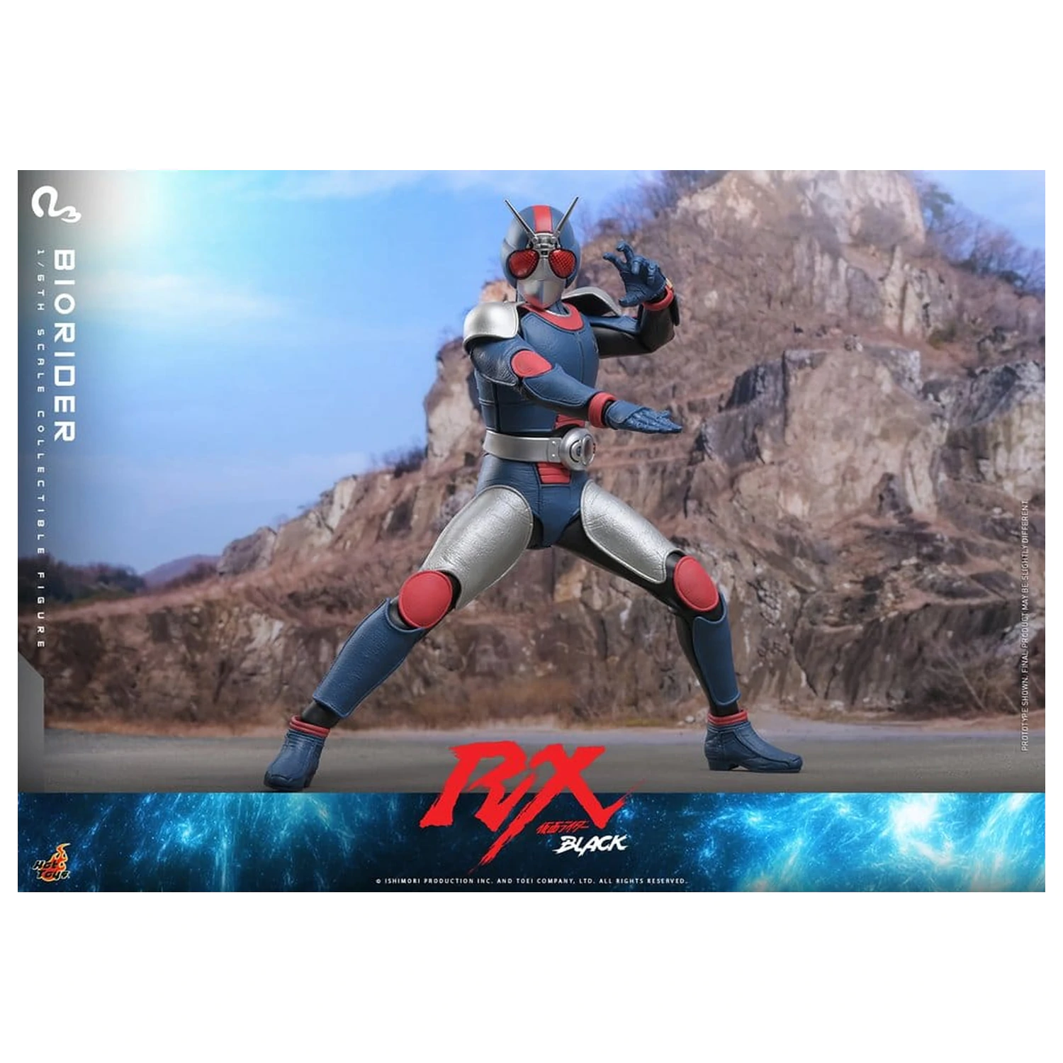 Kamen Rider Black RX akcijska figura 1/6 BioRider 31 cm fotografija izdelka