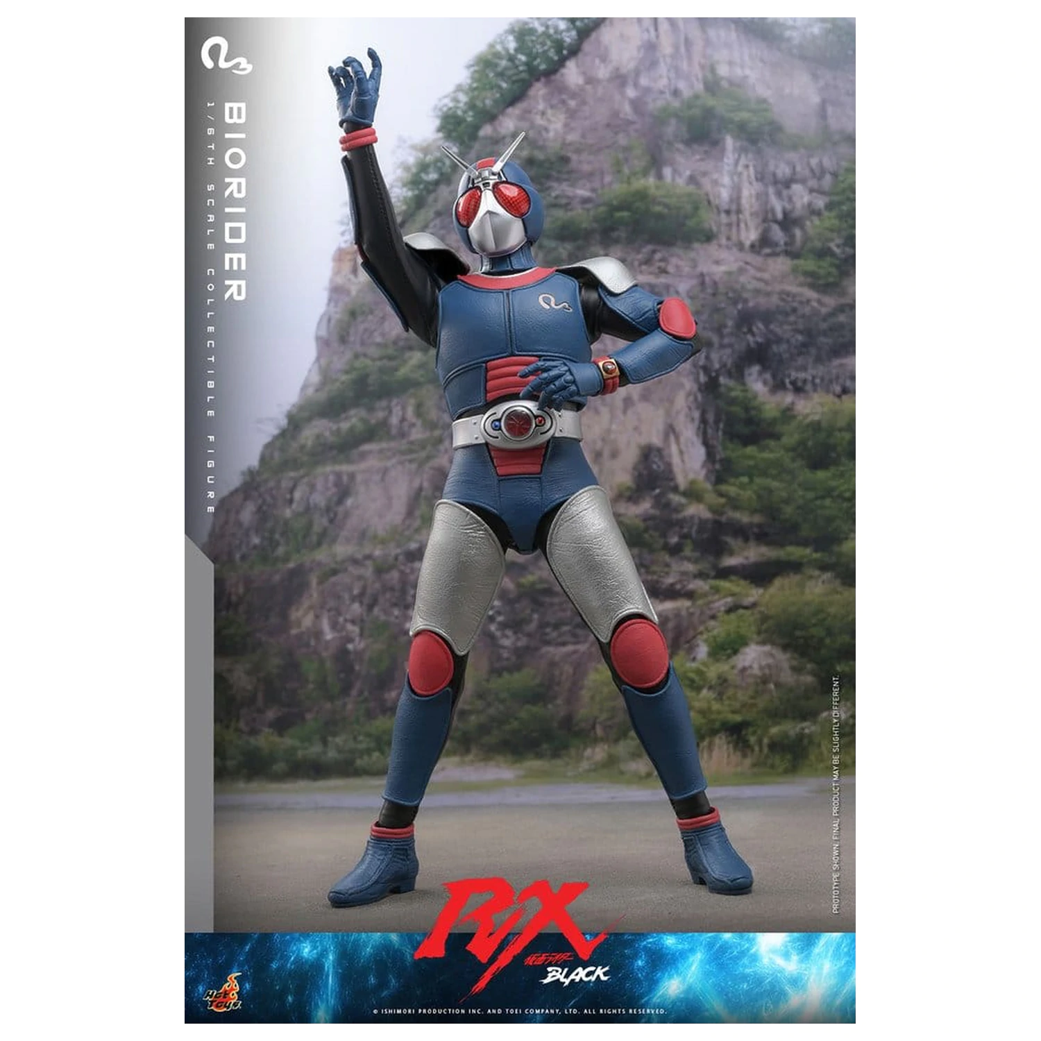 Kamen Rider Black RX akcijska figura 1/6 BioRider 31 cm fotografija izdelka