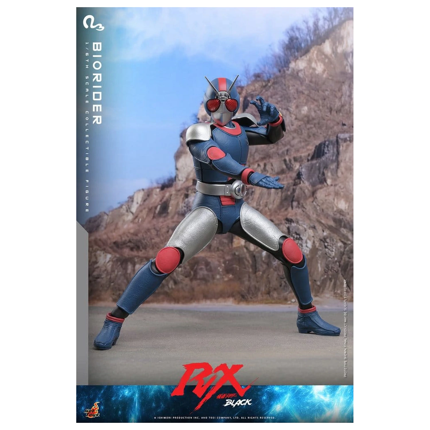Kamen Rider Black RX akcijska figura 1/6 BioRider 31 cm fotografija izdelka