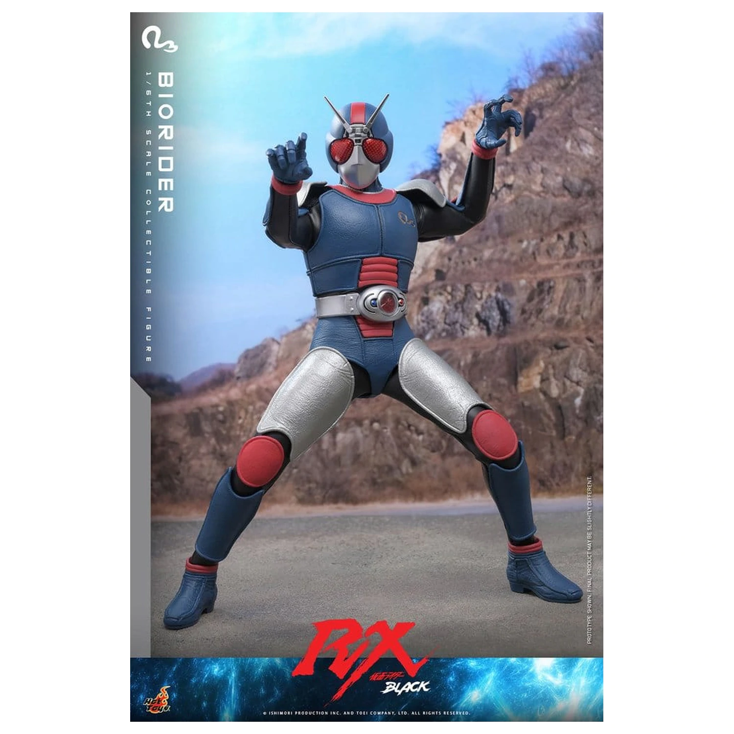 Kamen Rider Black RX akcijska figura 1/6 BioRider 31 cm fotografija izdelka