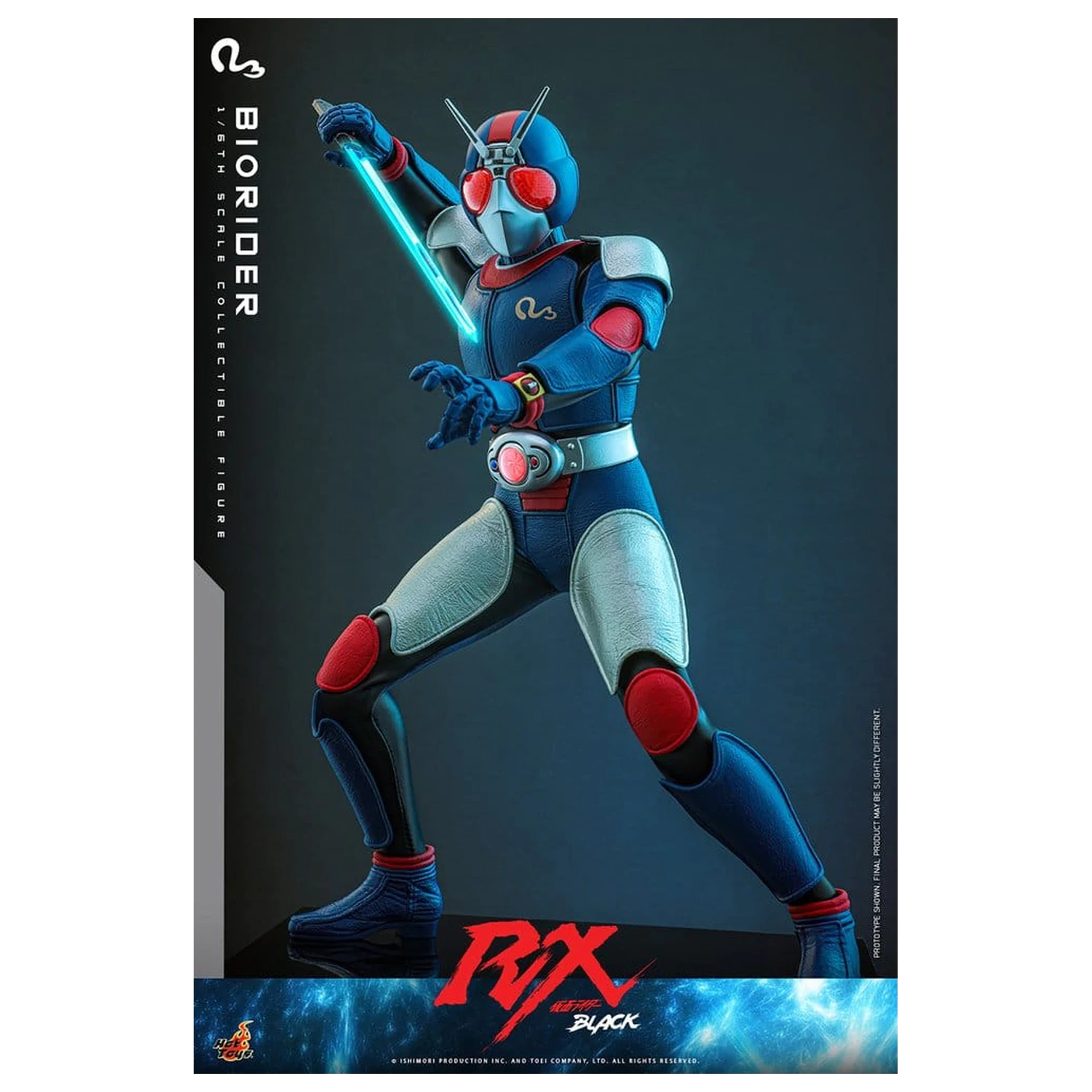 Kamen Rider Black RX akcijska figura 1/6 BioRider 31 cm fotografija izdelka