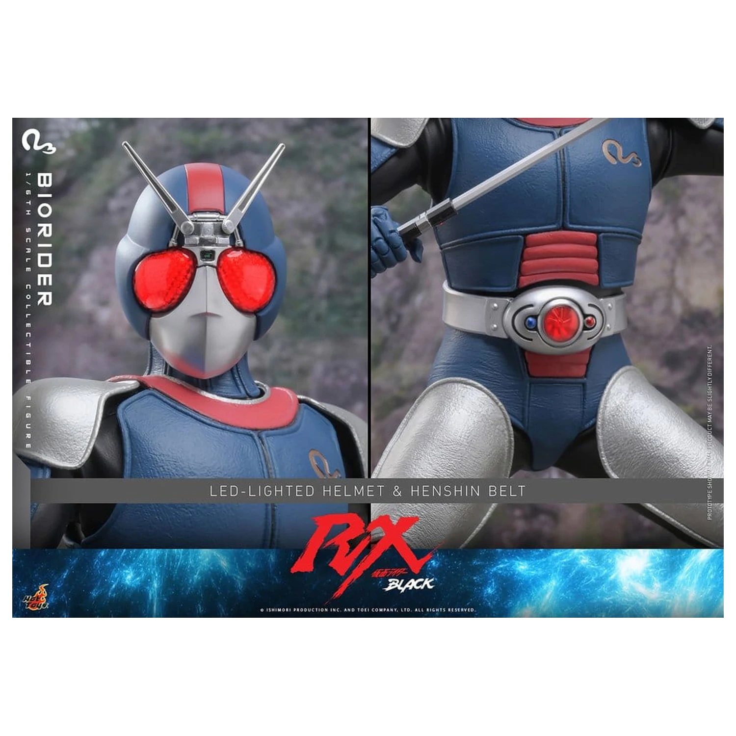 Kamen Rider Black RX akcijska figura 1/6 BioRider 31 cm fotografija izdelka