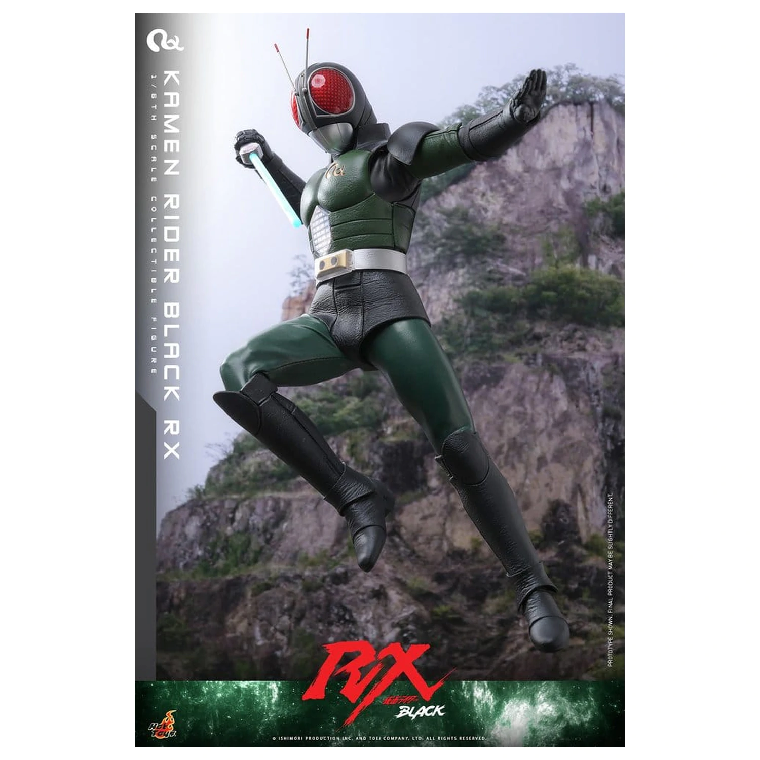 Kamen Rider Black RX akcijska figura 1/6 Kamen Rider Black RX 31 cm fotografija izdelka