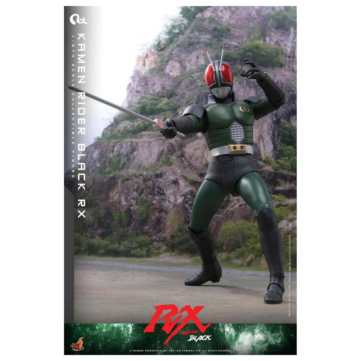 Kamen Rider Black RX akcijska figura 1/6 Kamen Rider Black RX 31 cm fotografija izdelka