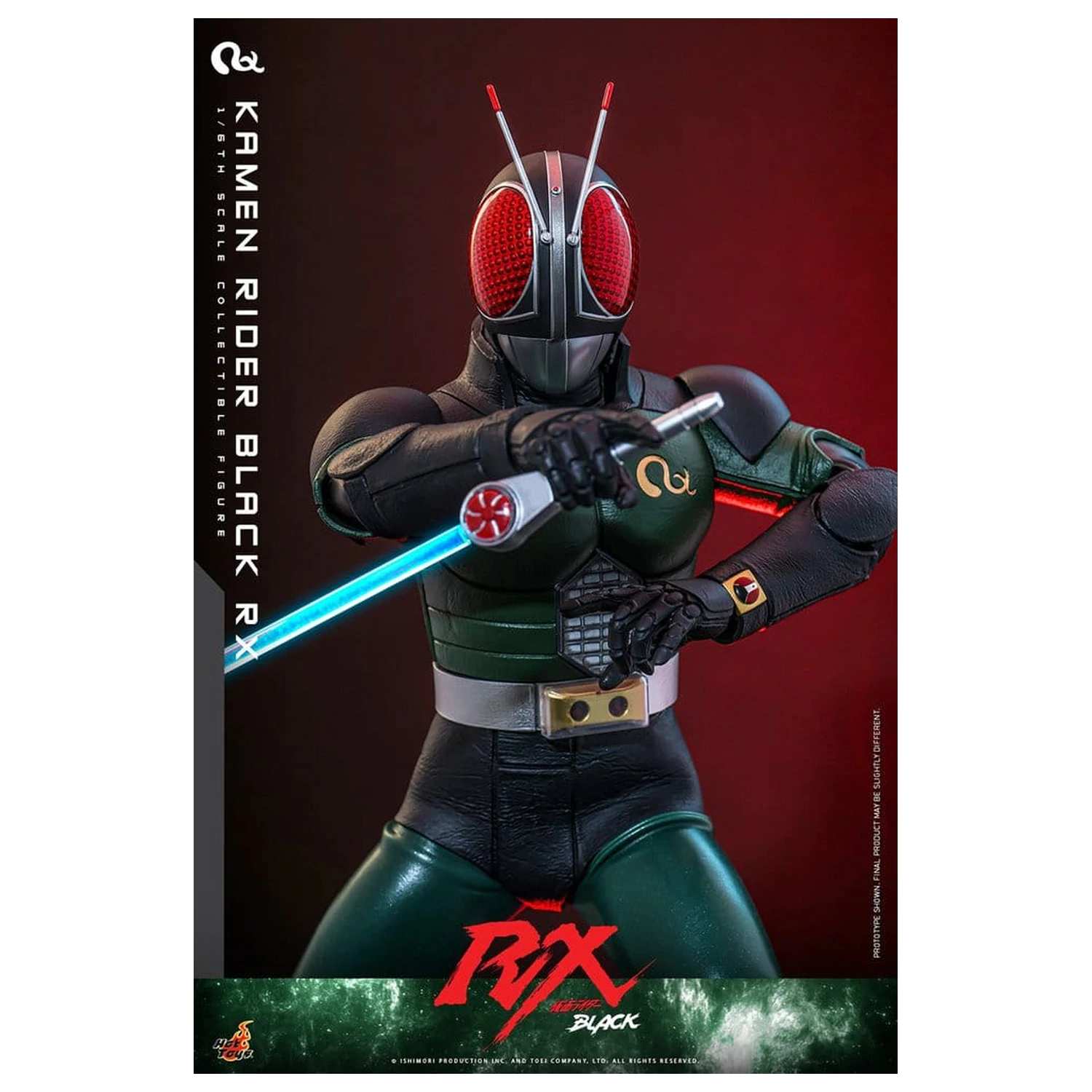 Kamen Rider Black RX akcijska figura 1/6 Kamen Rider Black RX 31 cm fotografija izdelka