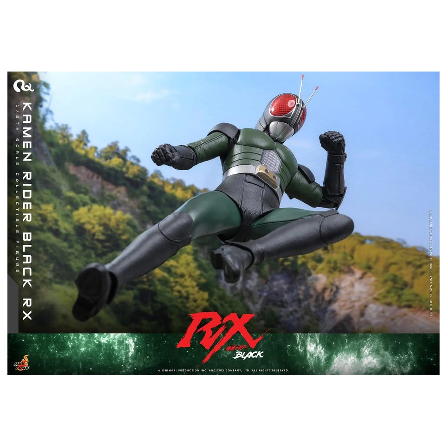 Kamen Rider Black RX akcijska figura 1/6 Kamen Rider Black RX 31 cm fotografija izdelka