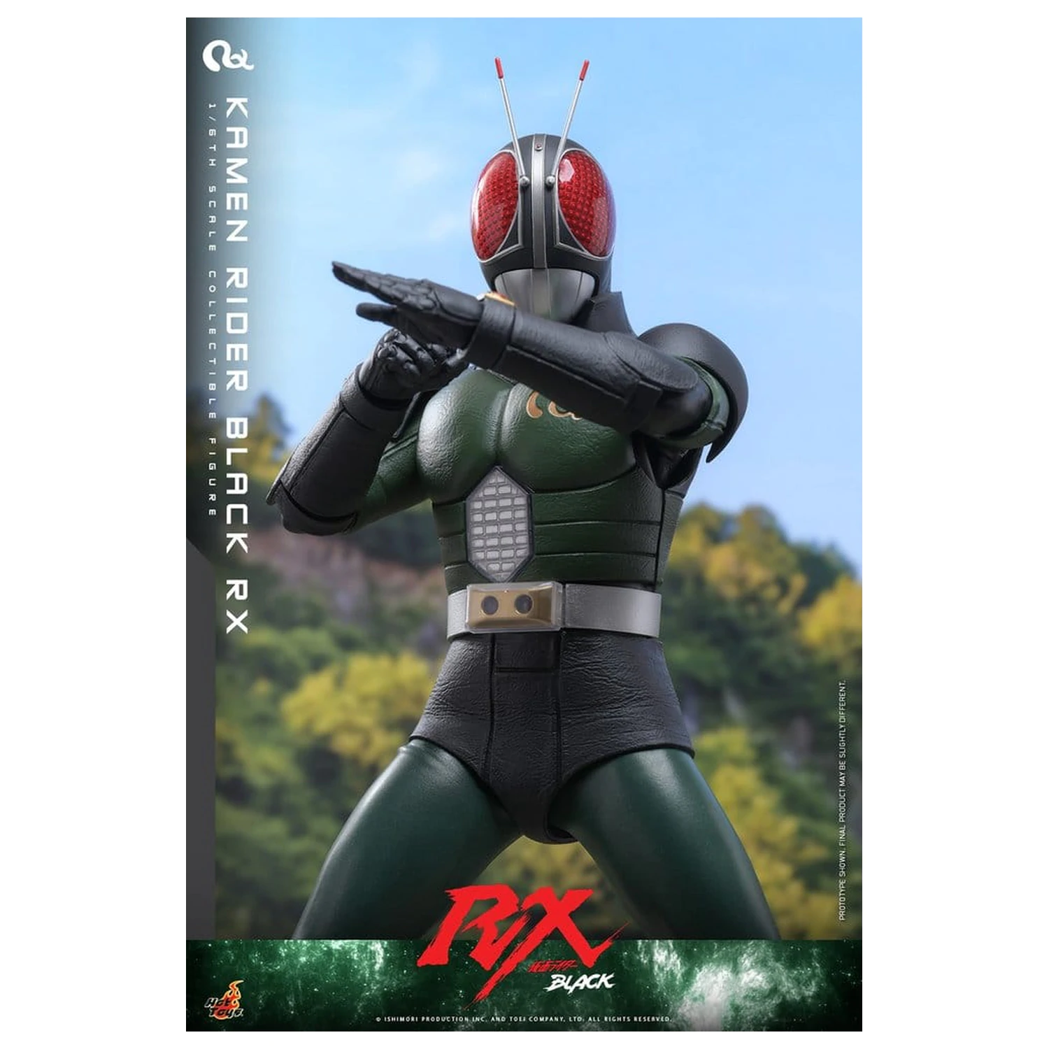 Kamen Rider Black RX akcijska figura 1/6 Kamen Rider Black RX 31 cm fotografija izdelka