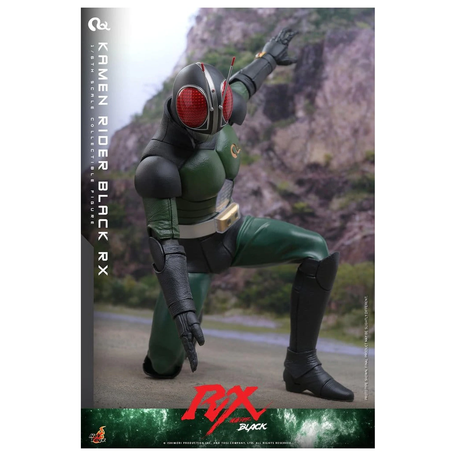 Kamen Rider Black RX akcijska figura 1/6 Kamen Rider Black RX 31 cm fotografija izdelka