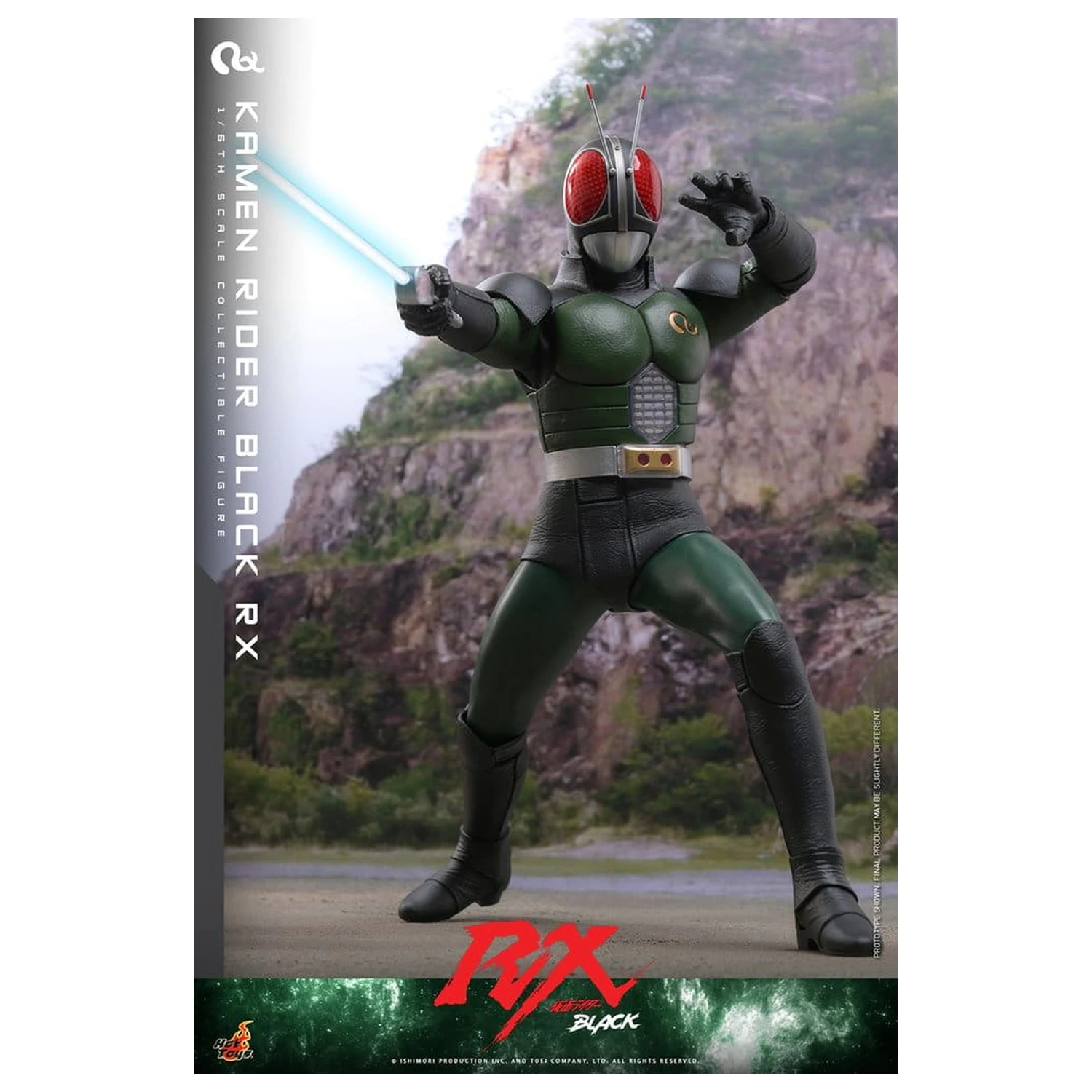 Kamen Rider Black RX akcijska figura 1/6 Kamen Rider Black RX 31 cm fotografija izdelka