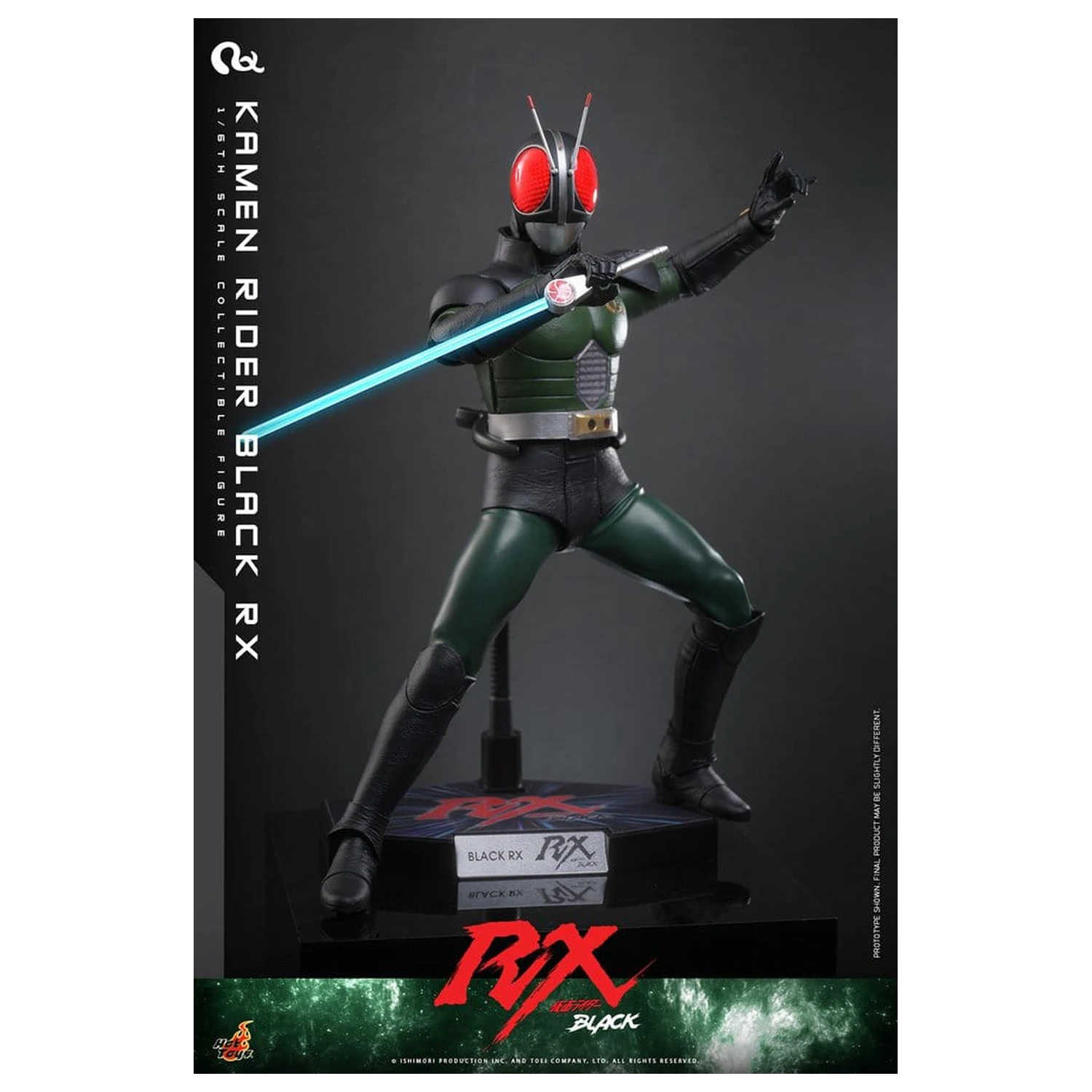 Kamen Rider Black RX akcijska figura 1/6 Kamen Rider Black RX 31 cm fotografija izdelka