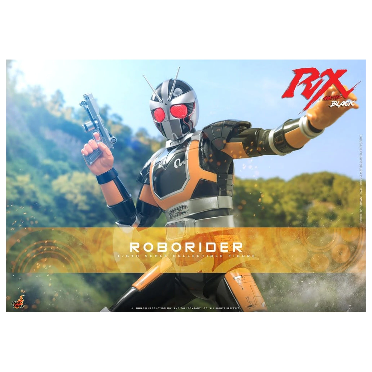 Kamen Rider Black RX akcijska figura 1/6 RoboRider 31 cm fotografija izdelka