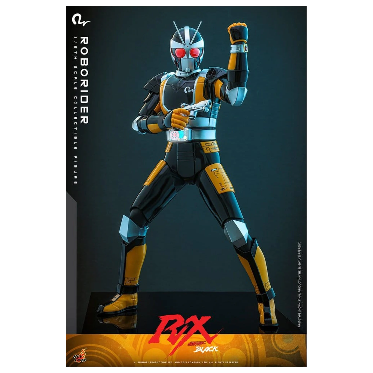 Kamen Rider Black RX akcijska figura 1/6 RoboRider 31 cm fotografija izdelka