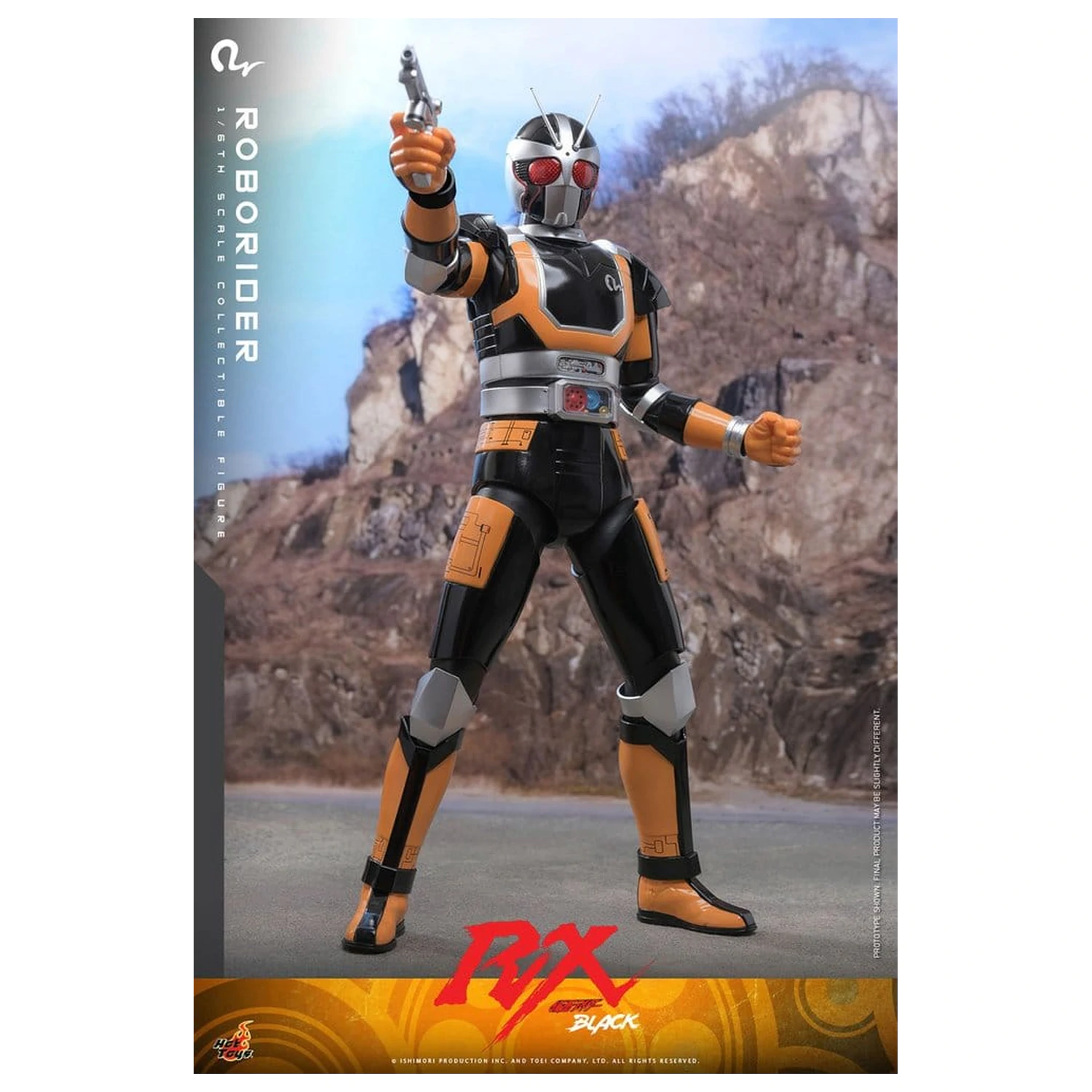 Kamen Rider Black RX akcijska figura 1/6 RoboRider 31 cm fotografija izdelka