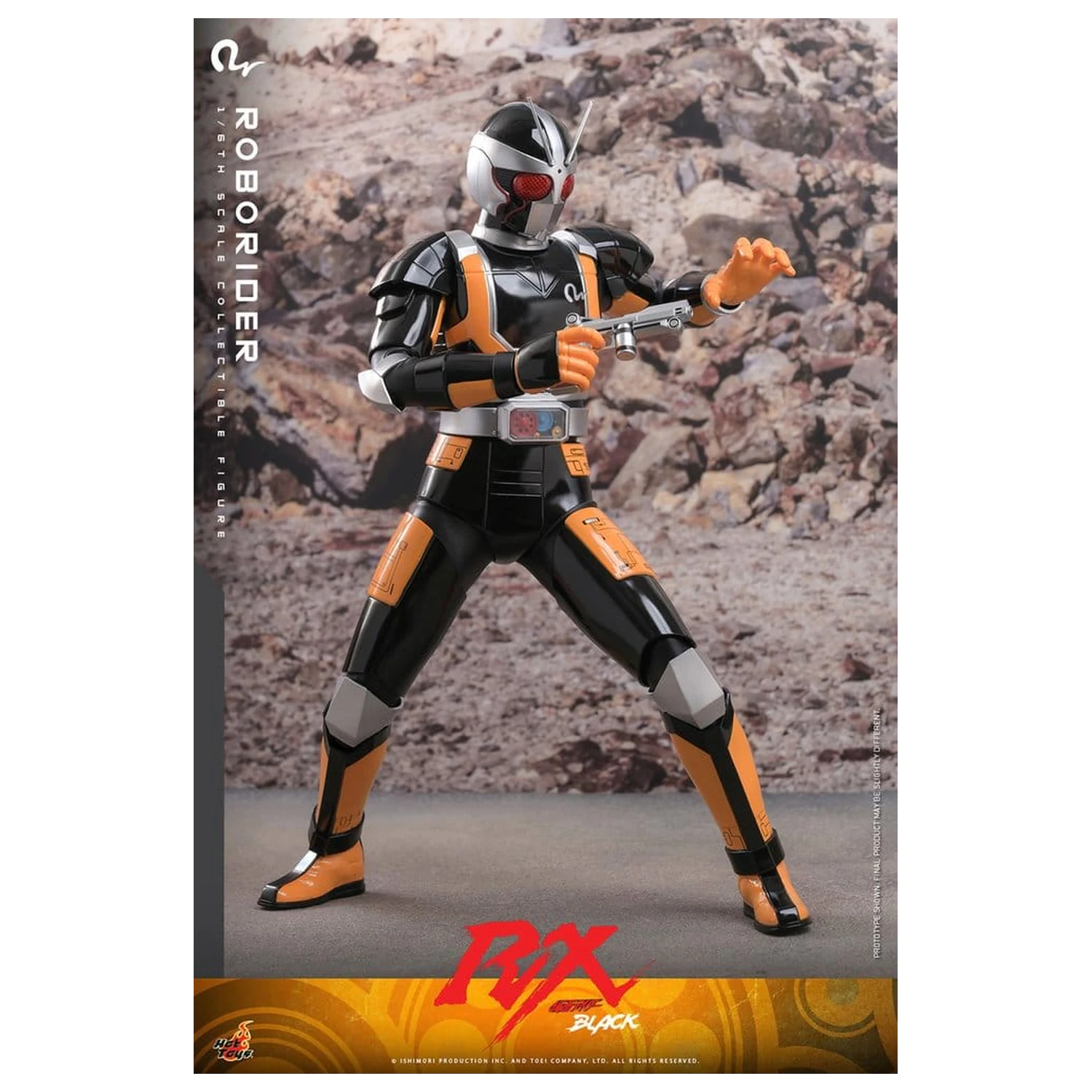 Kamen Rider Black RX akcijska figura 1/6 RoboRider 31 cm fotografija izdelka