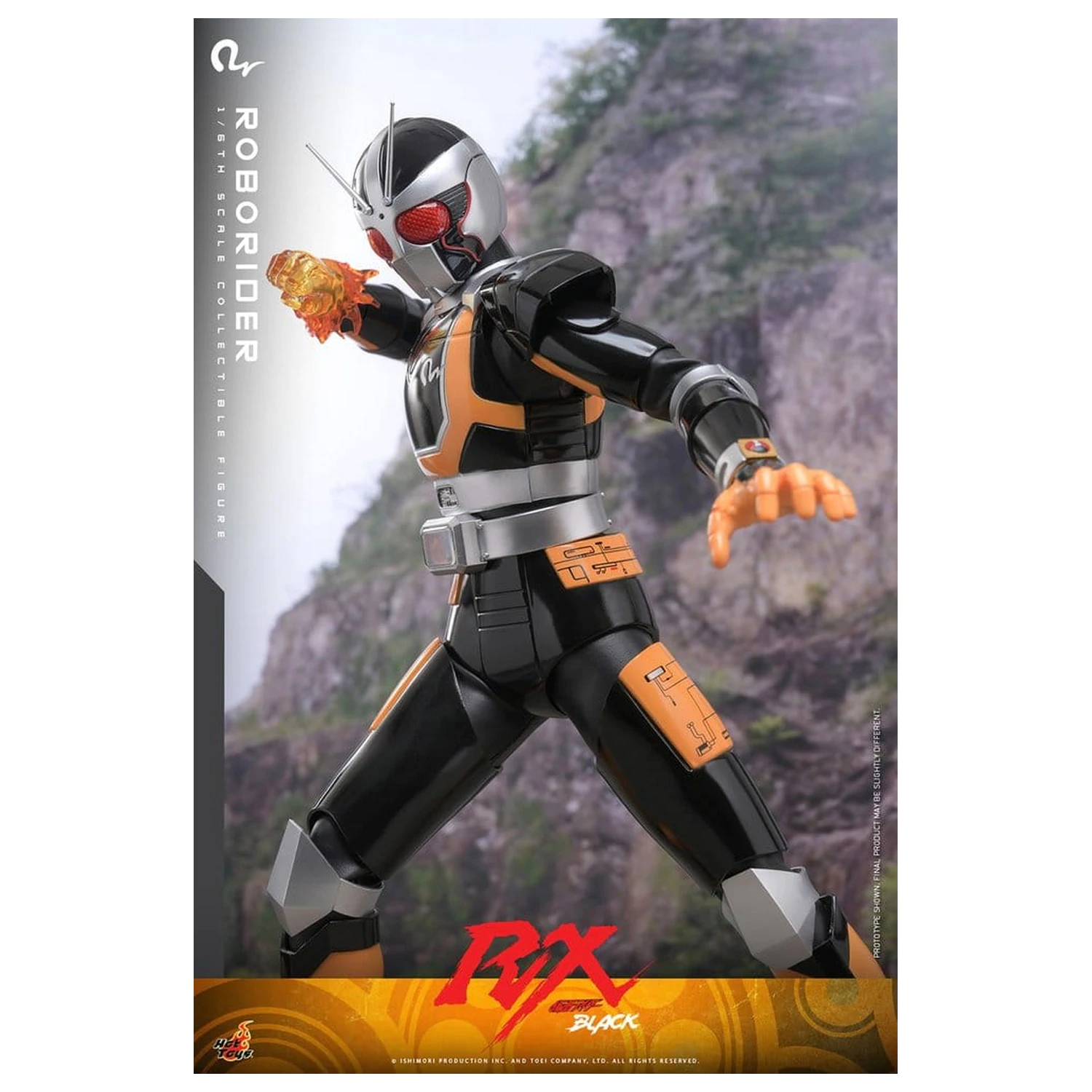 Kamen Rider Black RX akcijska figura 1/6 RoboRider 31 cm fotografija izdelka