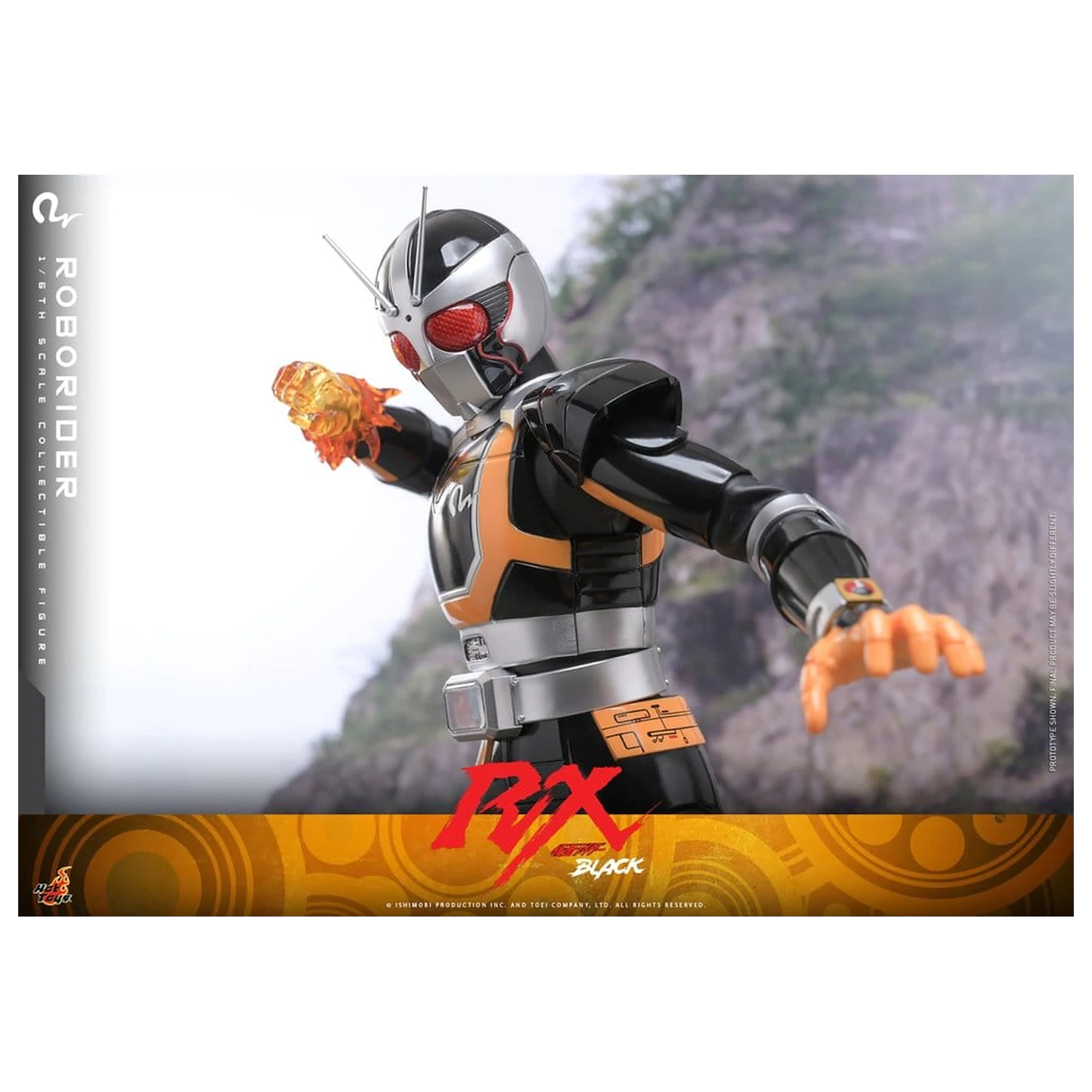 Kamen Rider Black RX akcijska figura 1/6 RoboRider 31 cm fotografija izdelka
