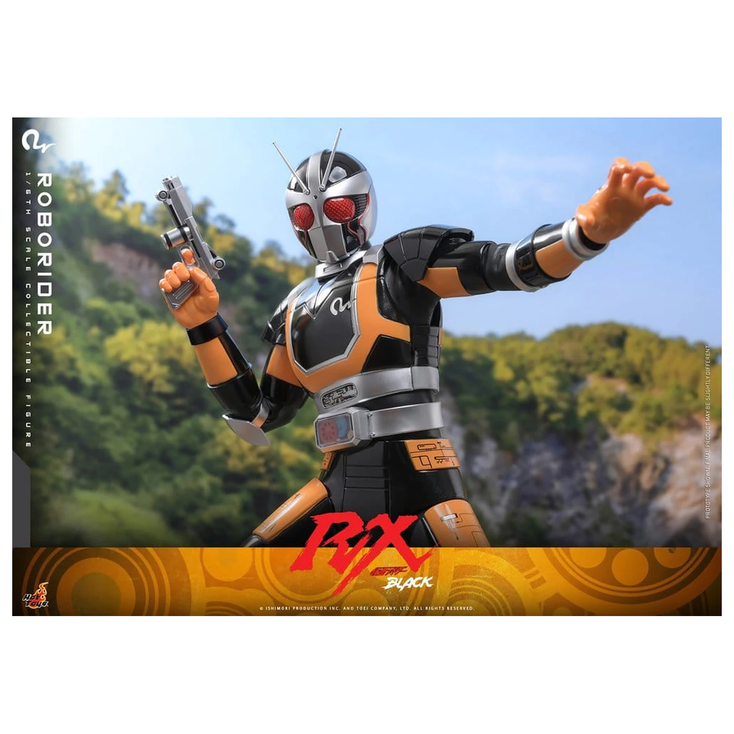 Kamen Rider Black RX akcijska figura 1/6 RoboRider 31 cm fotografija izdelka