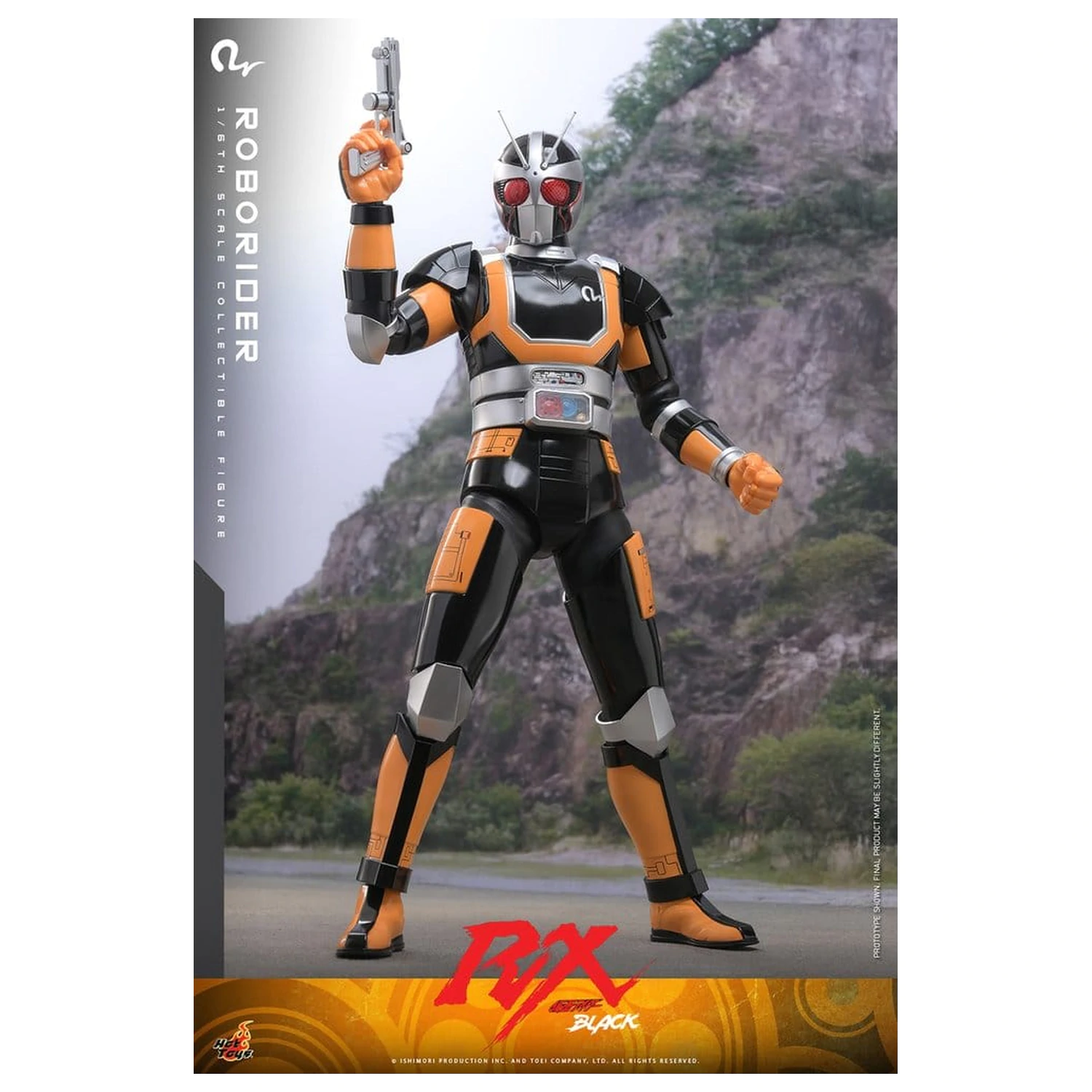 Kamen Rider Black RX akcijska figura 1/6 RoboRider 31 cm fotografija izdelka