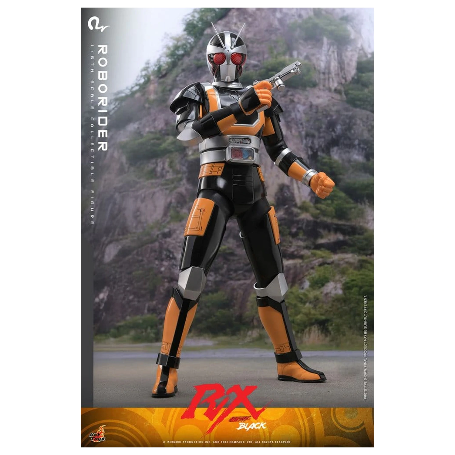 Kamen Rider Black RX akcijska figura 1/6 RoboRider 31 cm fotografija izdelka