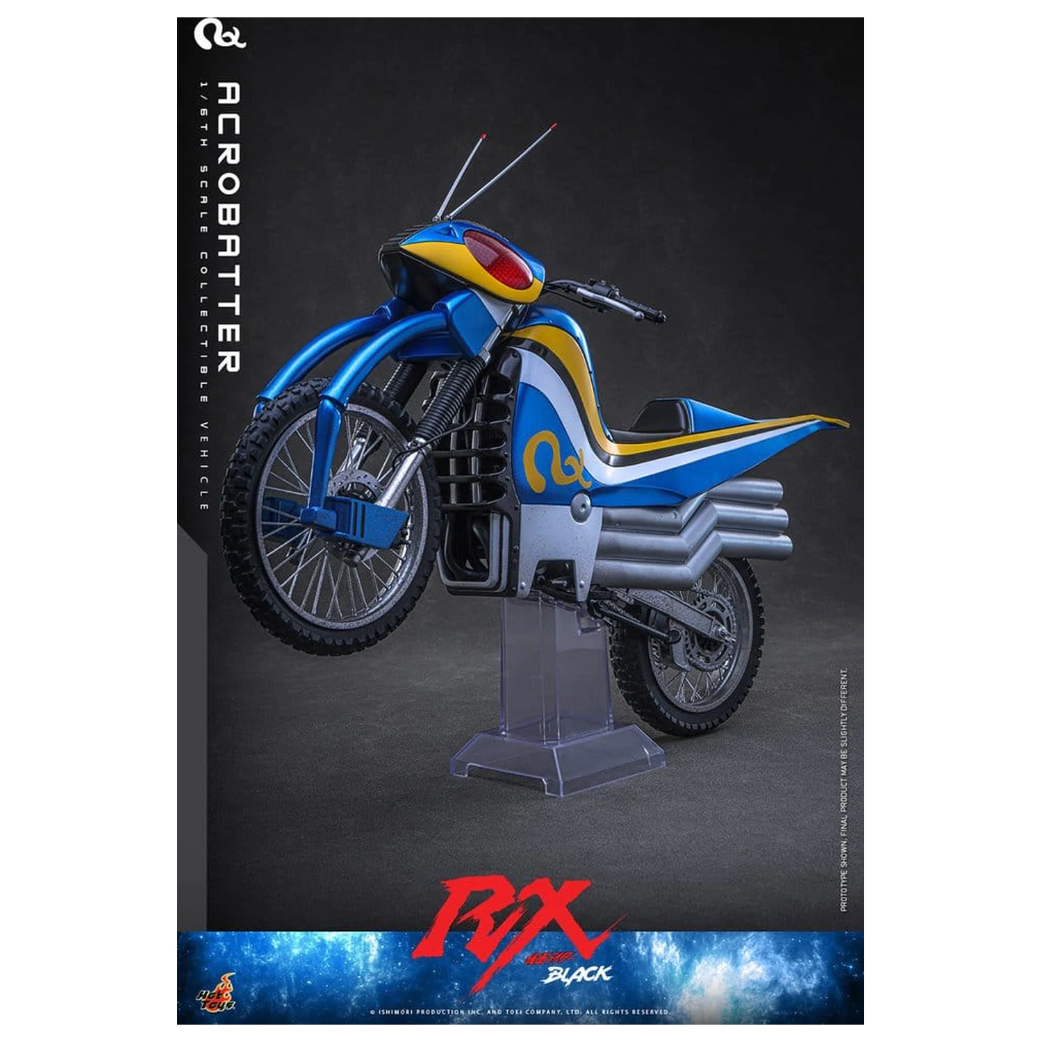 Kamen Rider Black RX Vozilo 1/6 Acrobatter 38 cm fotografija izdelka