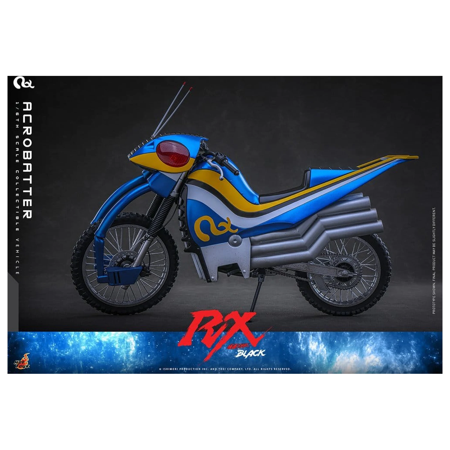 Kamen Rider Black RX Vozilo 1/6 Acrobatter 38 cm fotografija izdelka