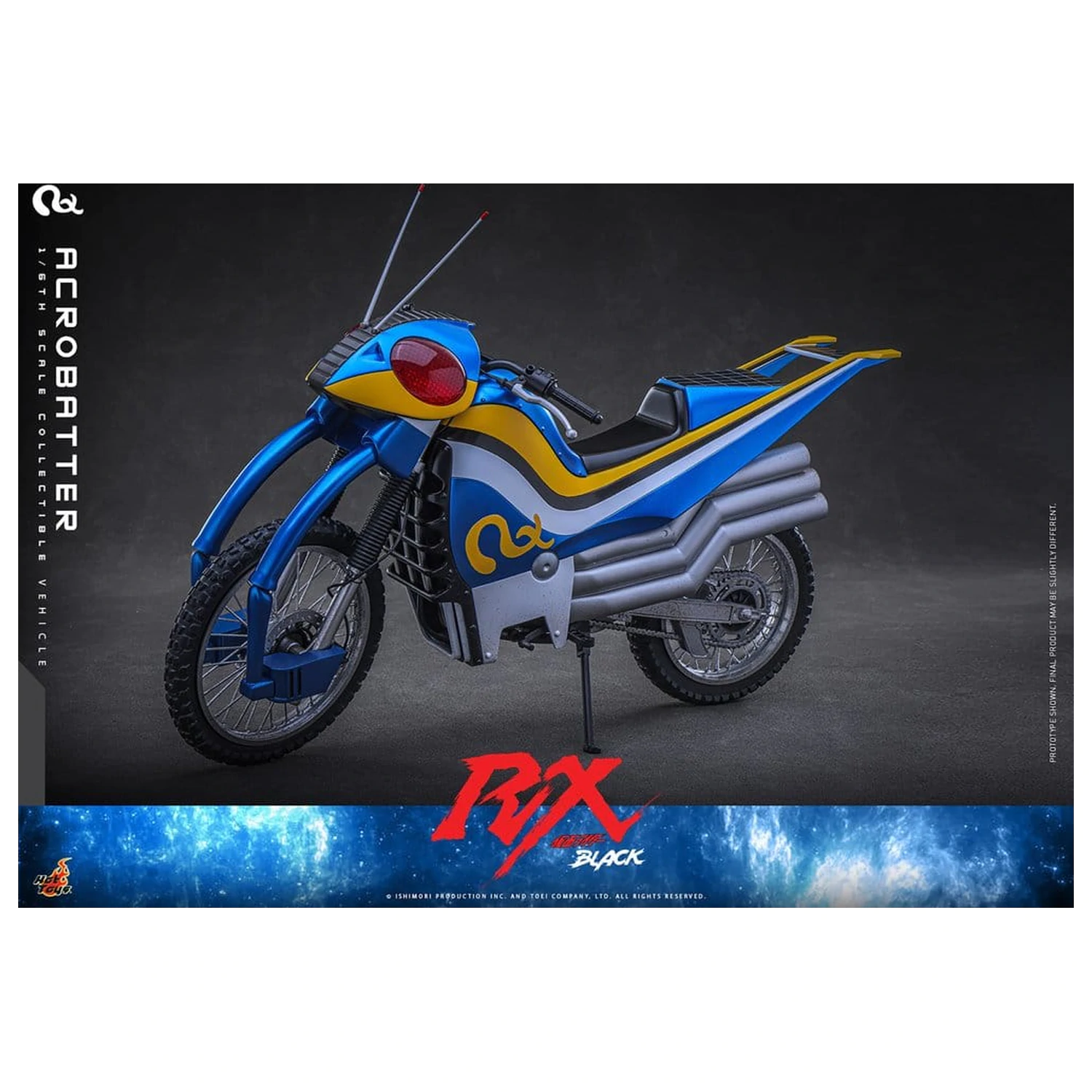 Kamen Rider Black RX Vozilo 1/6 Acrobatter 38 cm fotografija izdelka