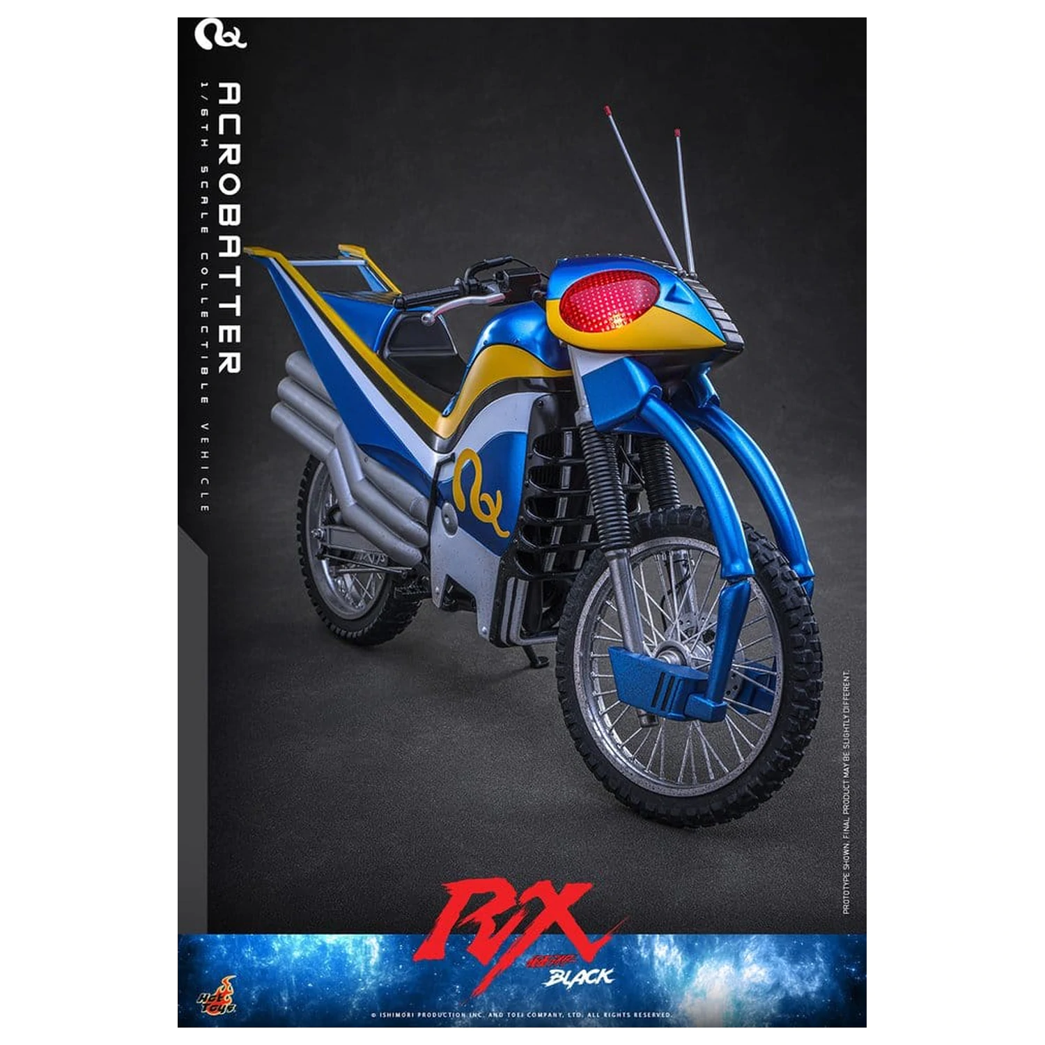 Kamen Rider Black RX Vozilo 1/6 Acrobatter 38 cm fotografija izdelka