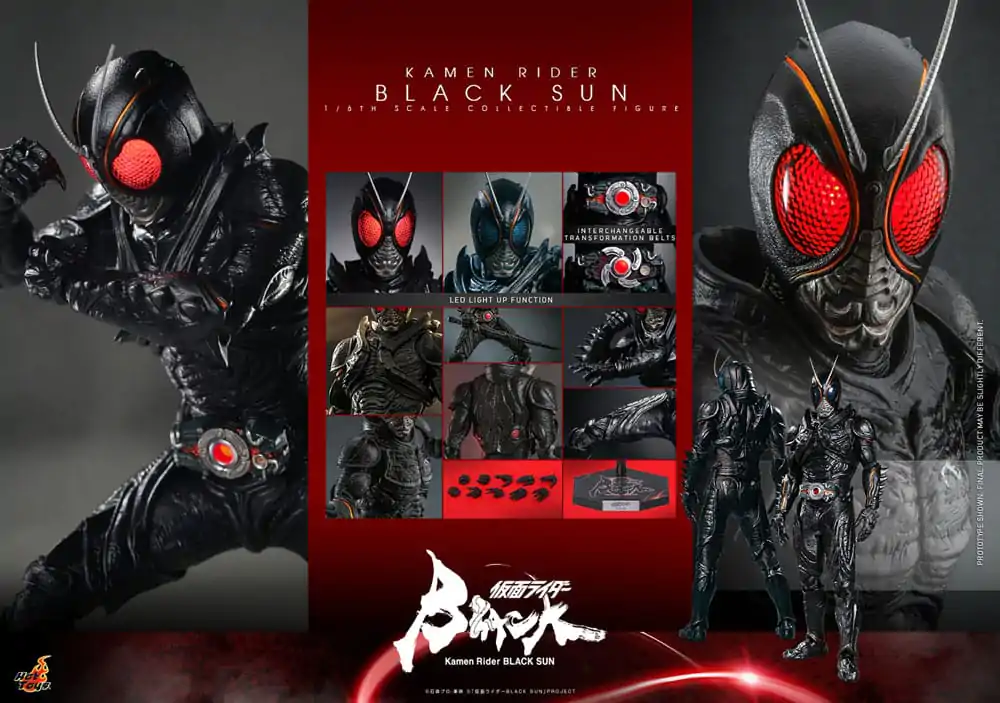 Kamen Rider Black Sun akcijska figura 1/6 Kamen Rider Black Sun 32 cm fotografija izdelka