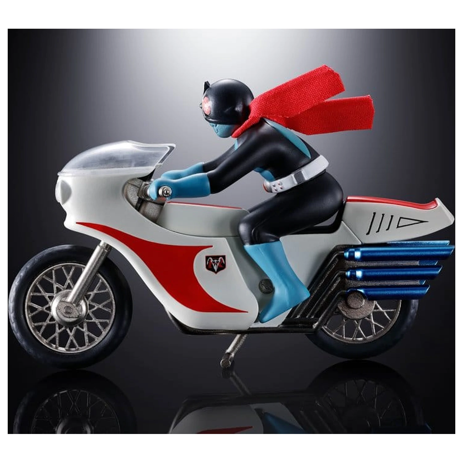 Kamen Rider Chogokin diecast akcijska figura Cyclone (Masked Rider 1) 9 cm fotografija izdelka