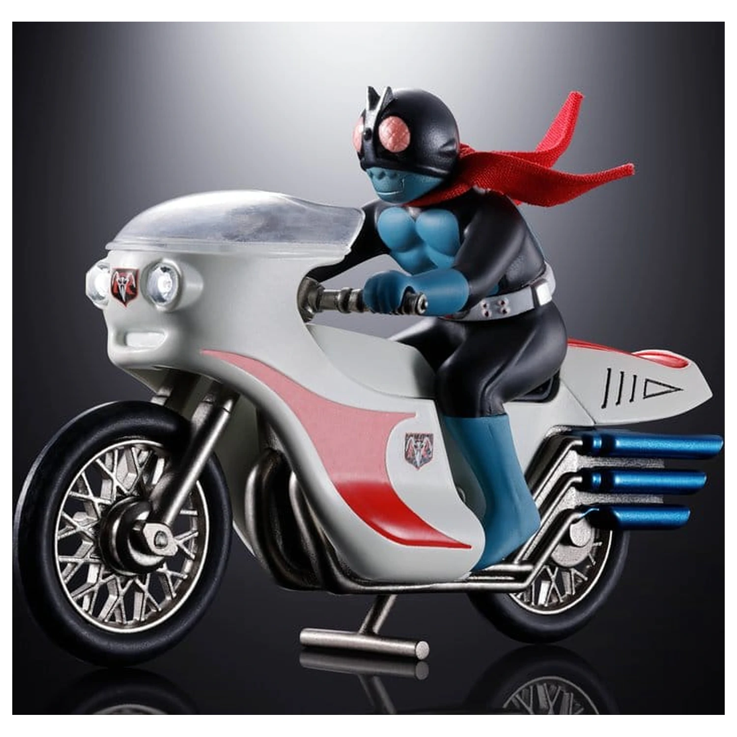 Kamen Rider Chogokin diecast akcijska figura Cyclone (Masked Rider 1) 9 cm fotografija izdelka