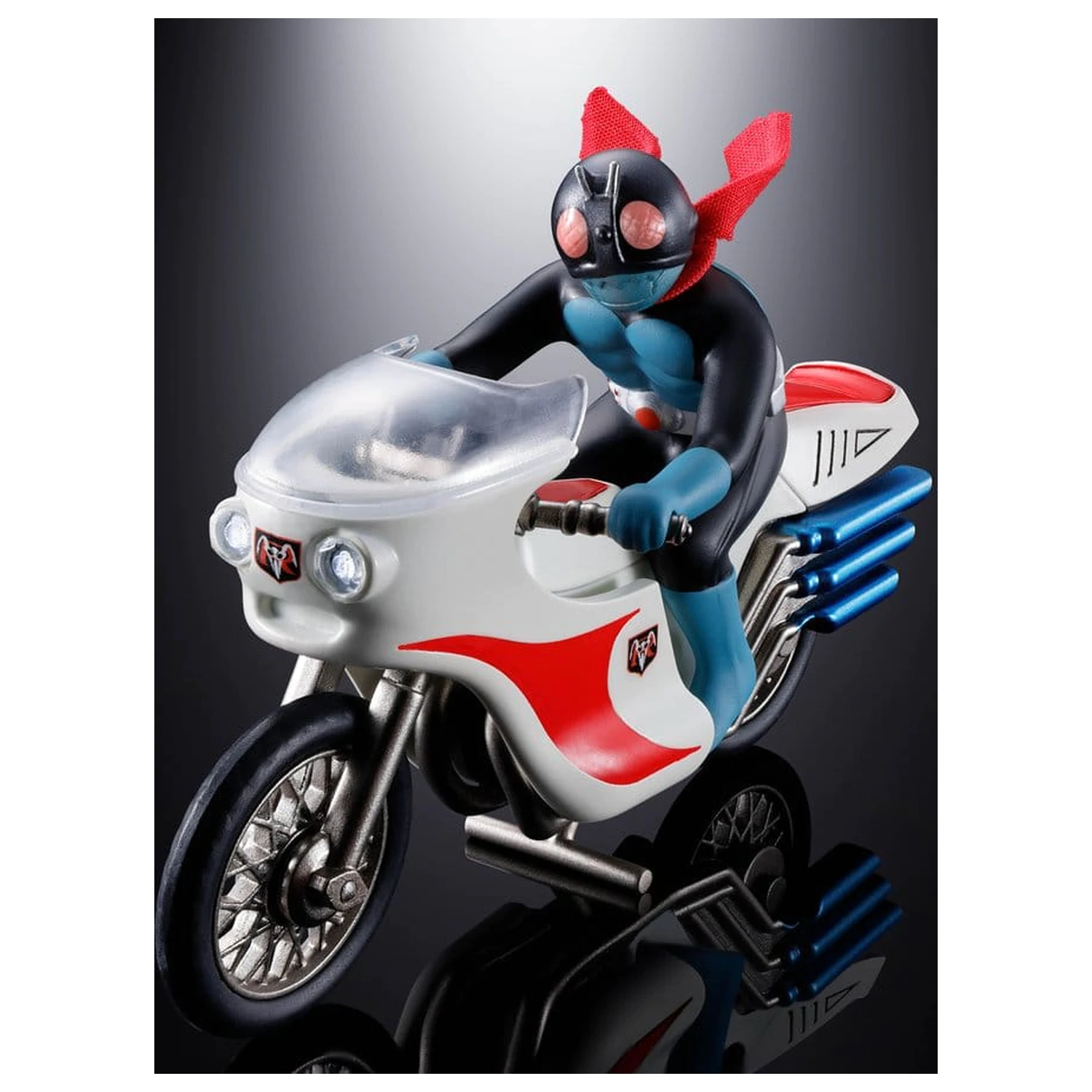 Kamen Rider Chogokin diecast akcijska figura Cyclone (Masked Rider 1) 9 cm fotografija izdelka