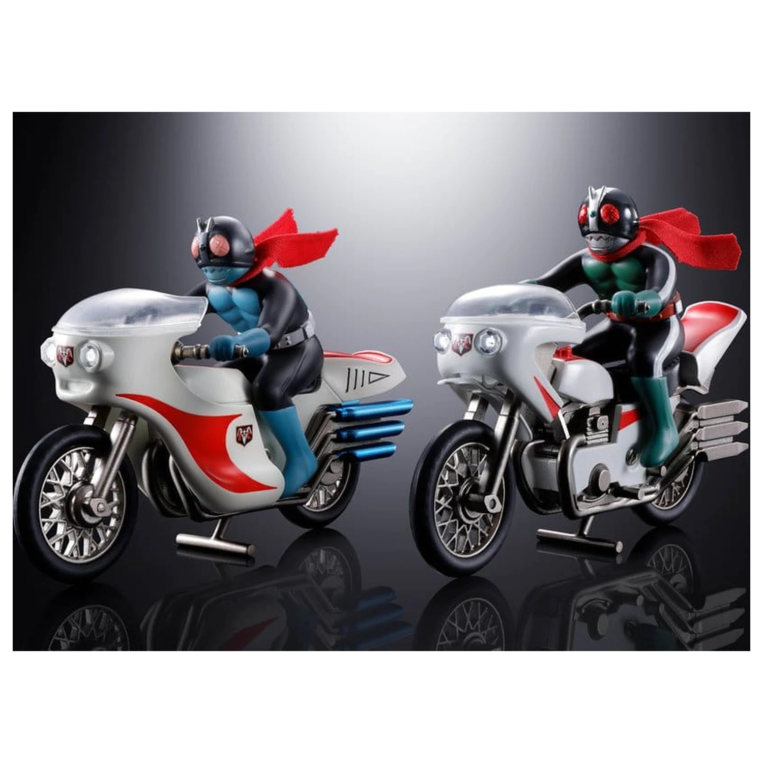 Kamen Rider Chogokin diecast akcijska figura Cyclone (Masked Rider 1) 9 cm fotografija izdelka